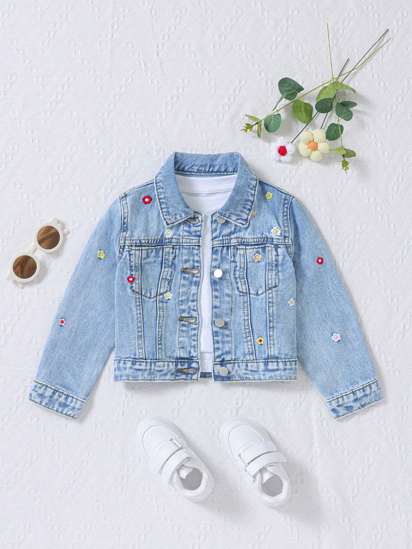 Young Girls Denim Jackets & Coats