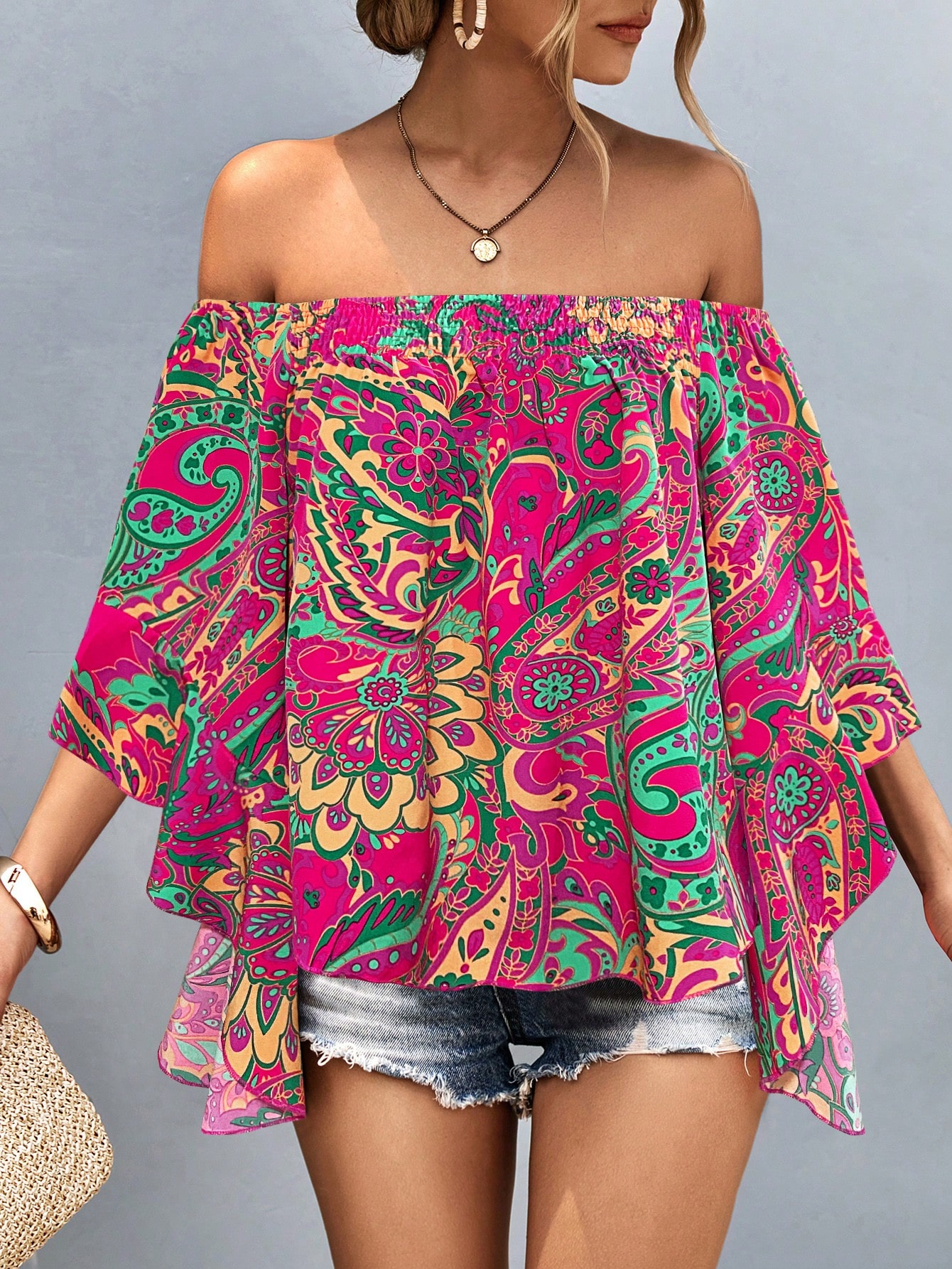 In Boho Women Blouses