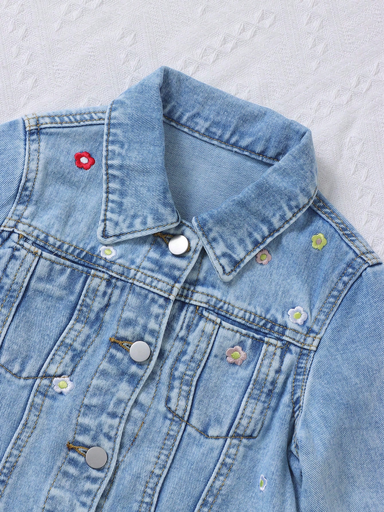 Young Girls Denim Jackets & Coats