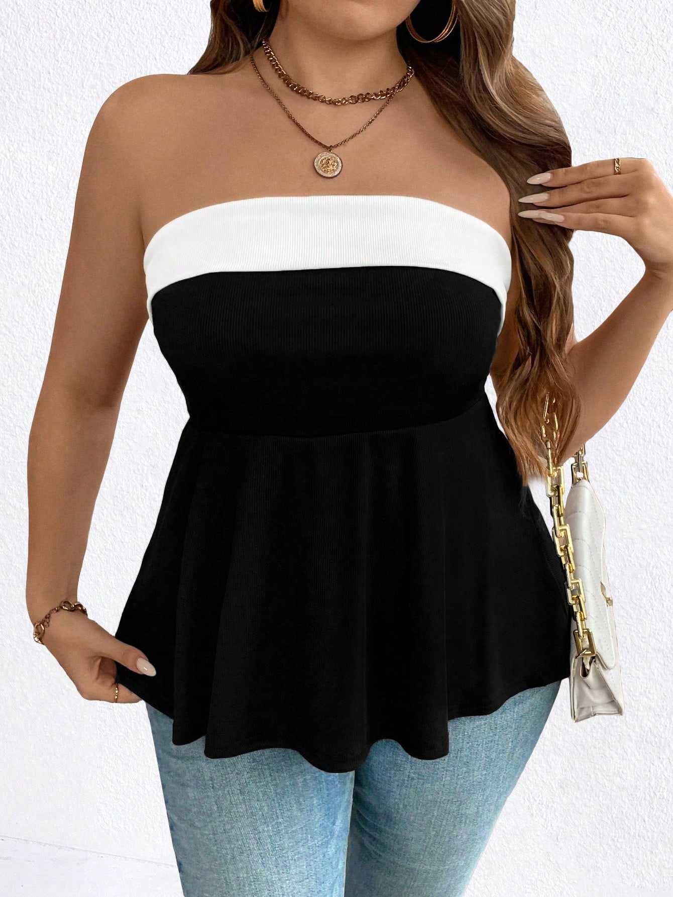 In Casual Plus Size Women Tops