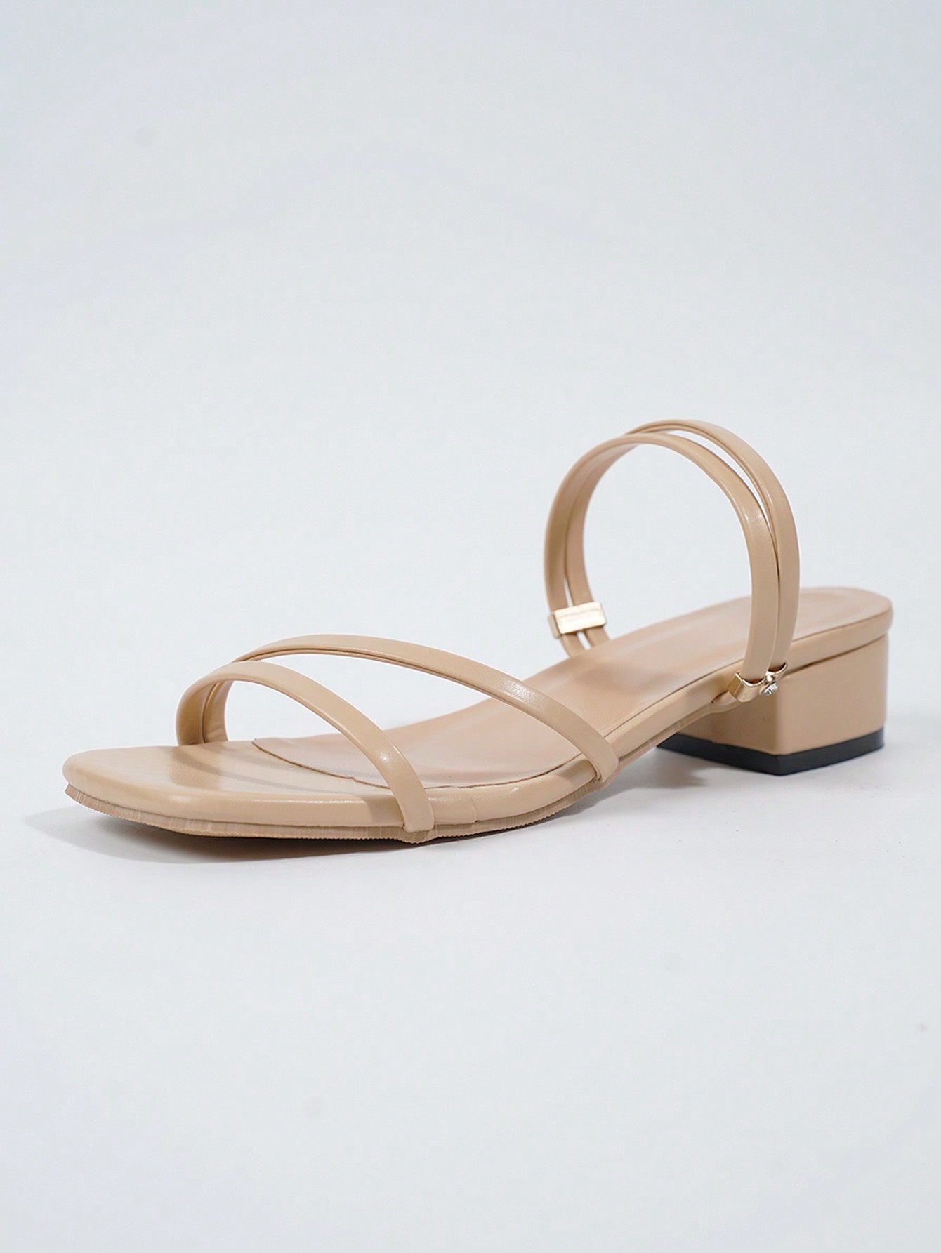 In Khaki Women Heeled Sandals