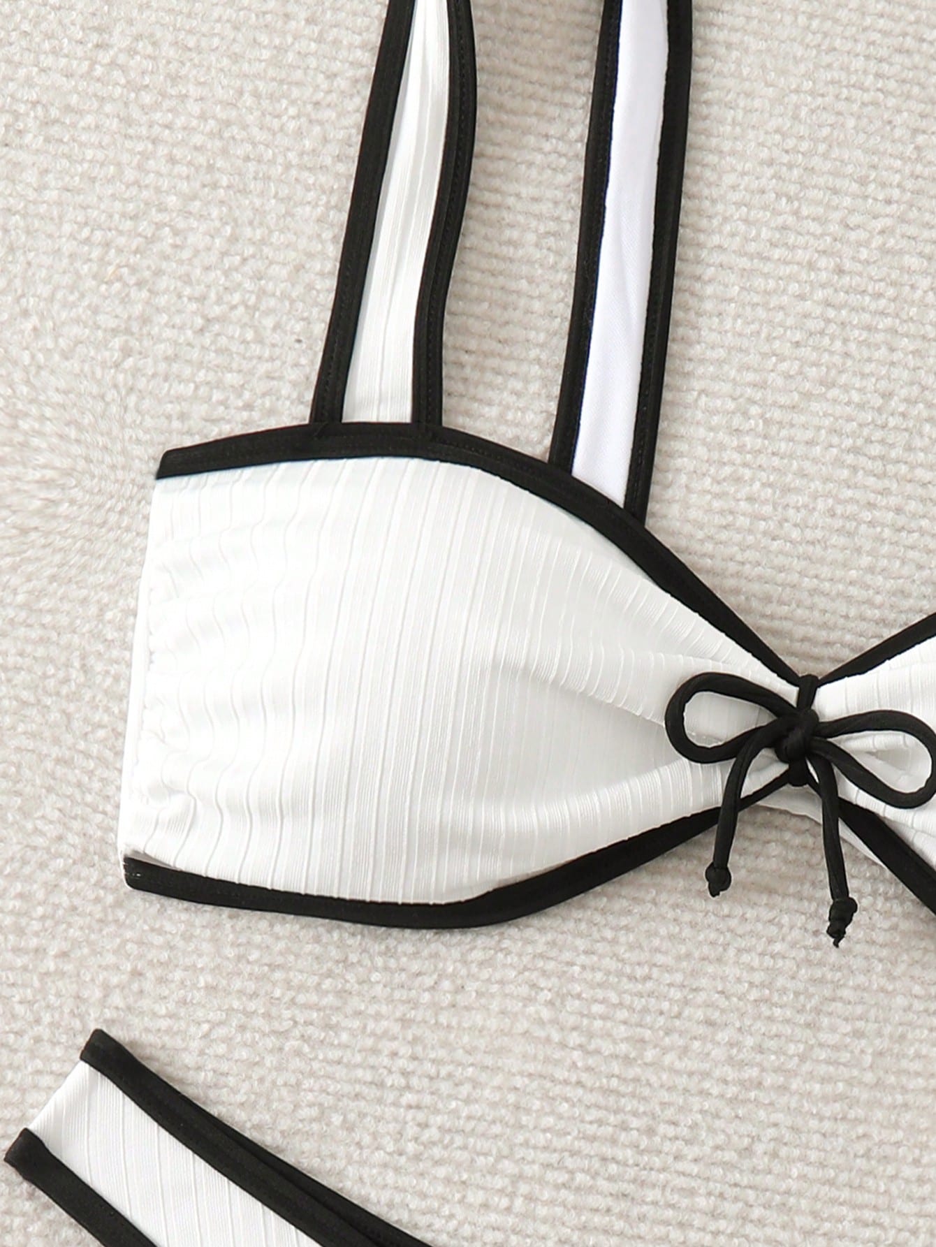 In White Women Bikini Sets