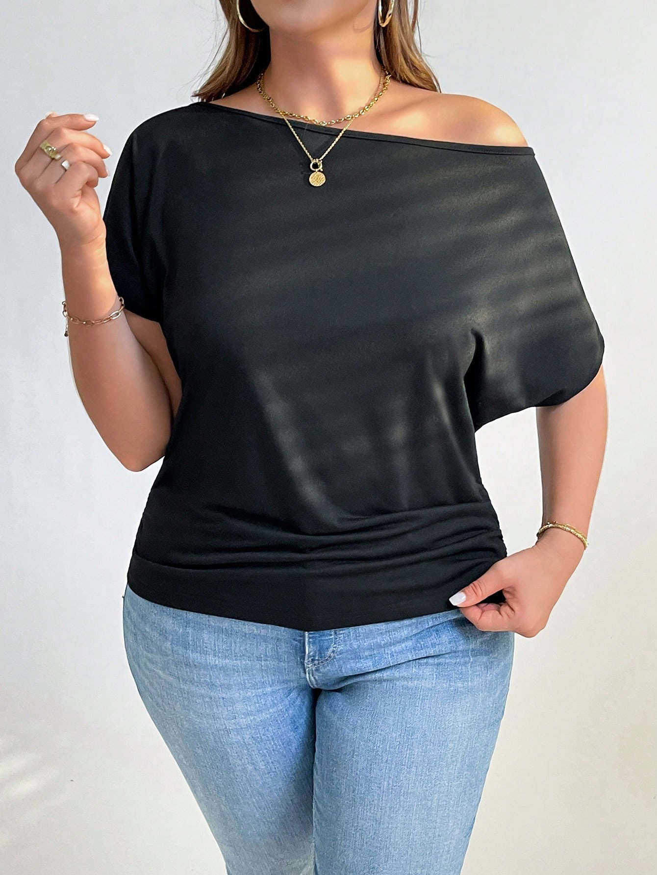 In Casual Plus Size Women Tops