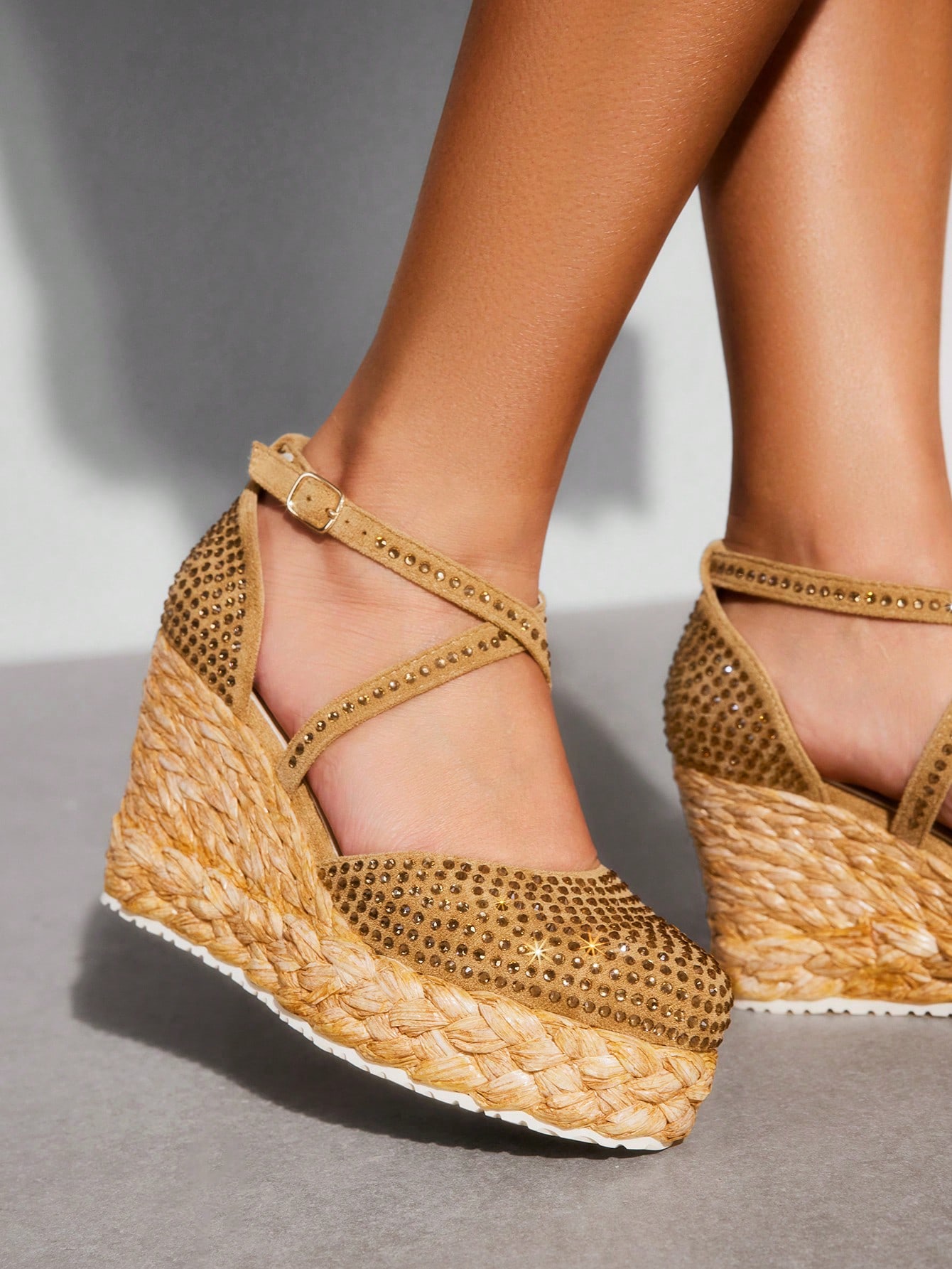 In Gold Women Wedges & Flatform