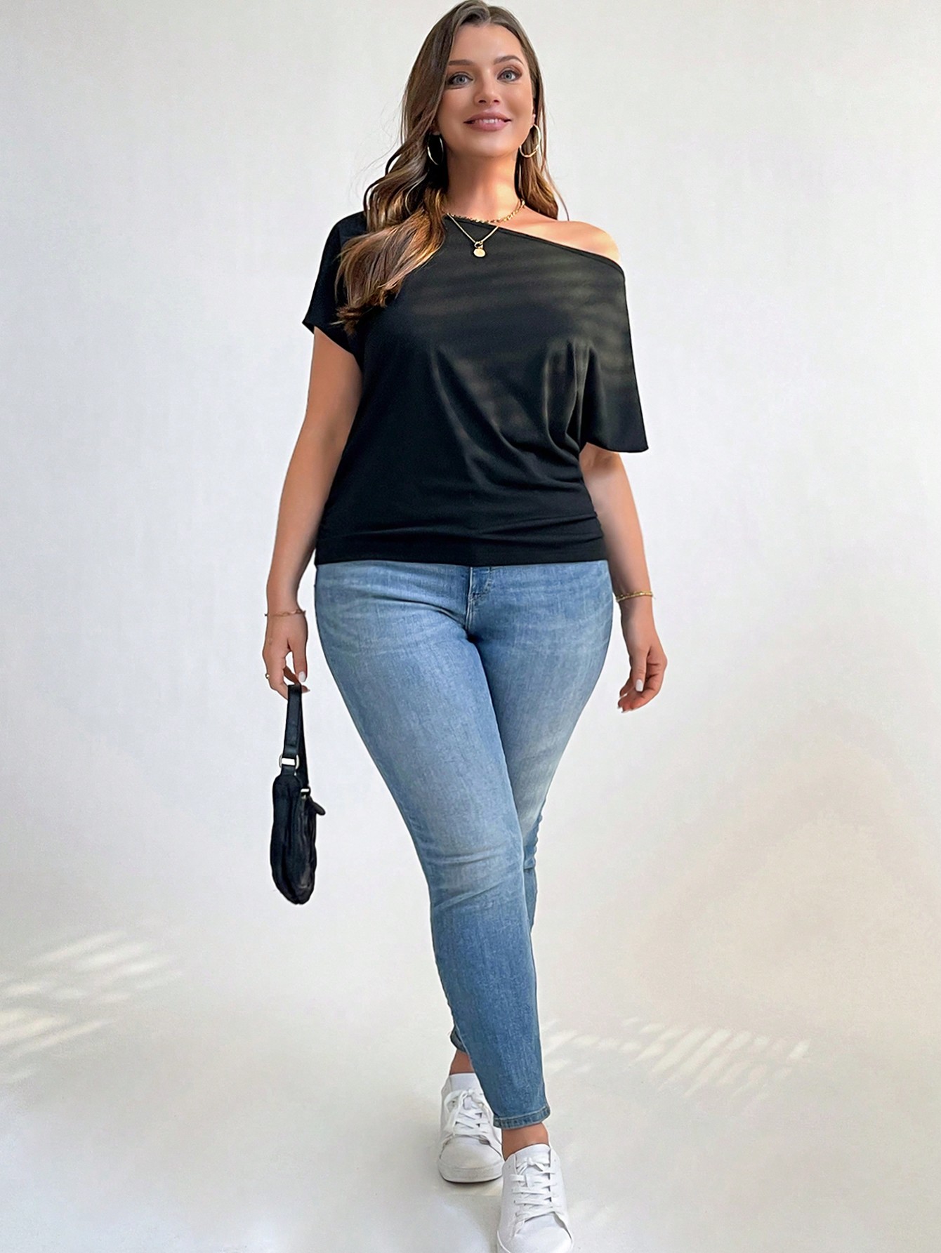 In Casual Plus Size Women Tops