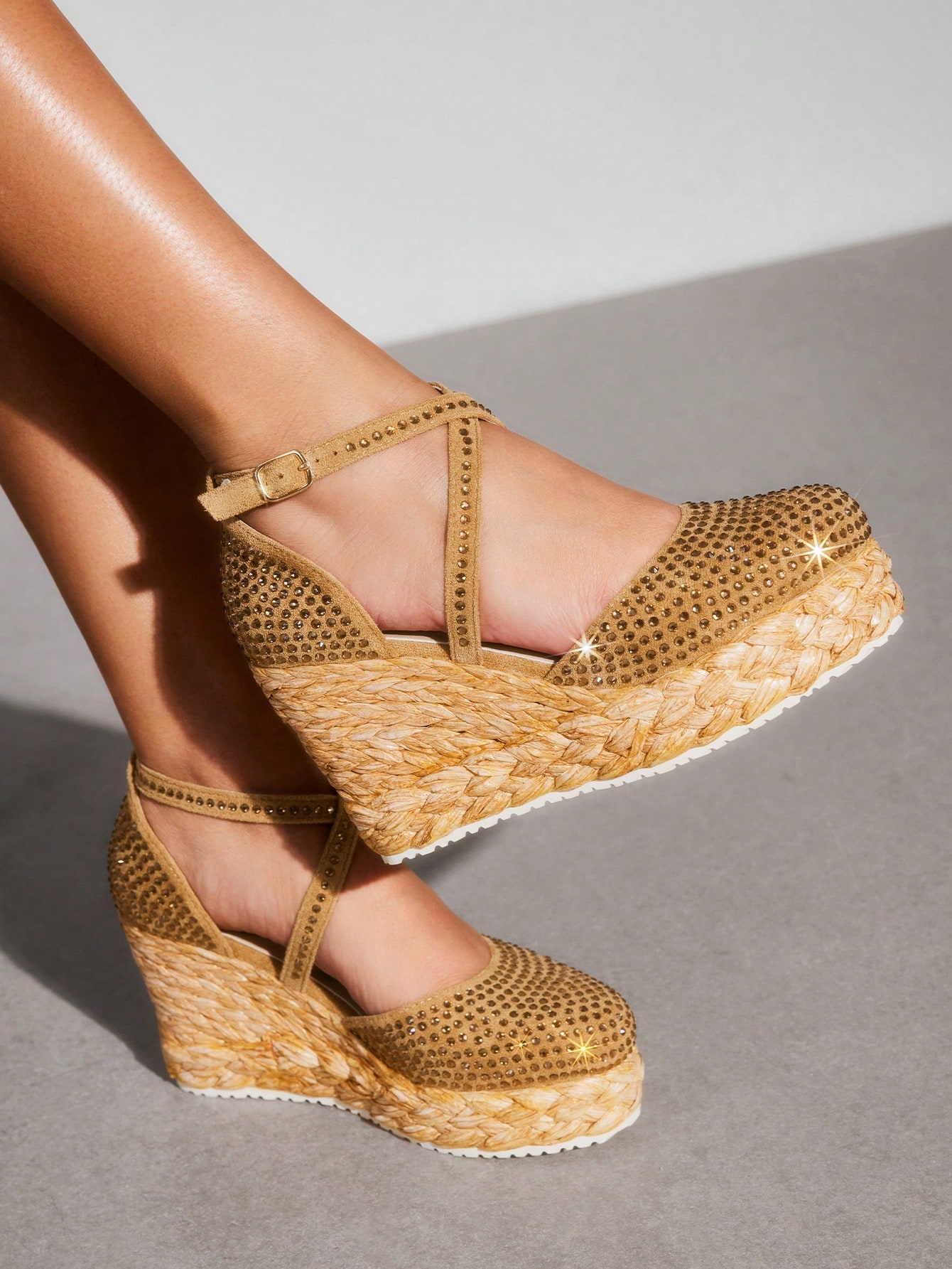 In Gold Women Wedges & Flatform