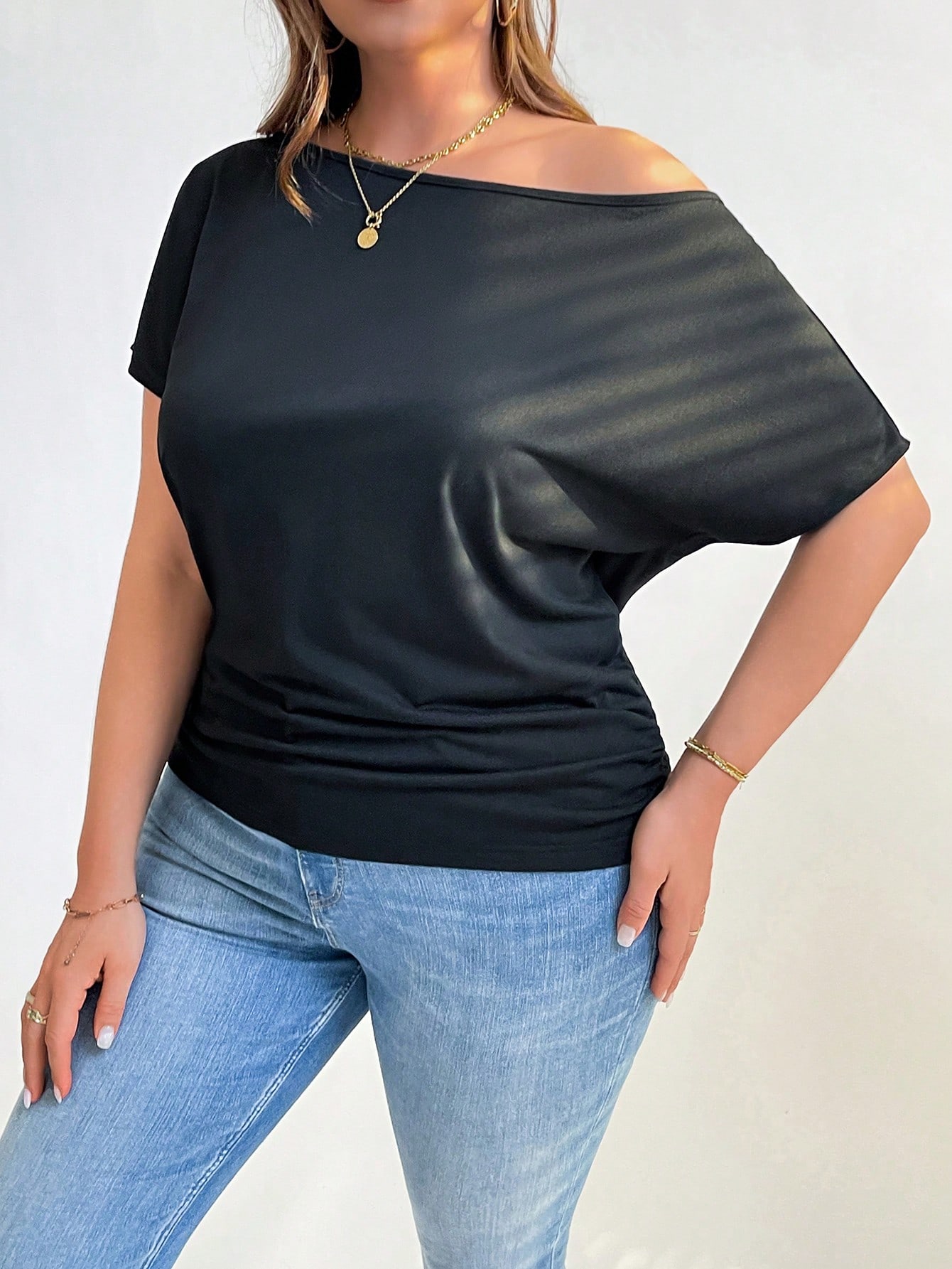 In Casual Plus Size Women Tops