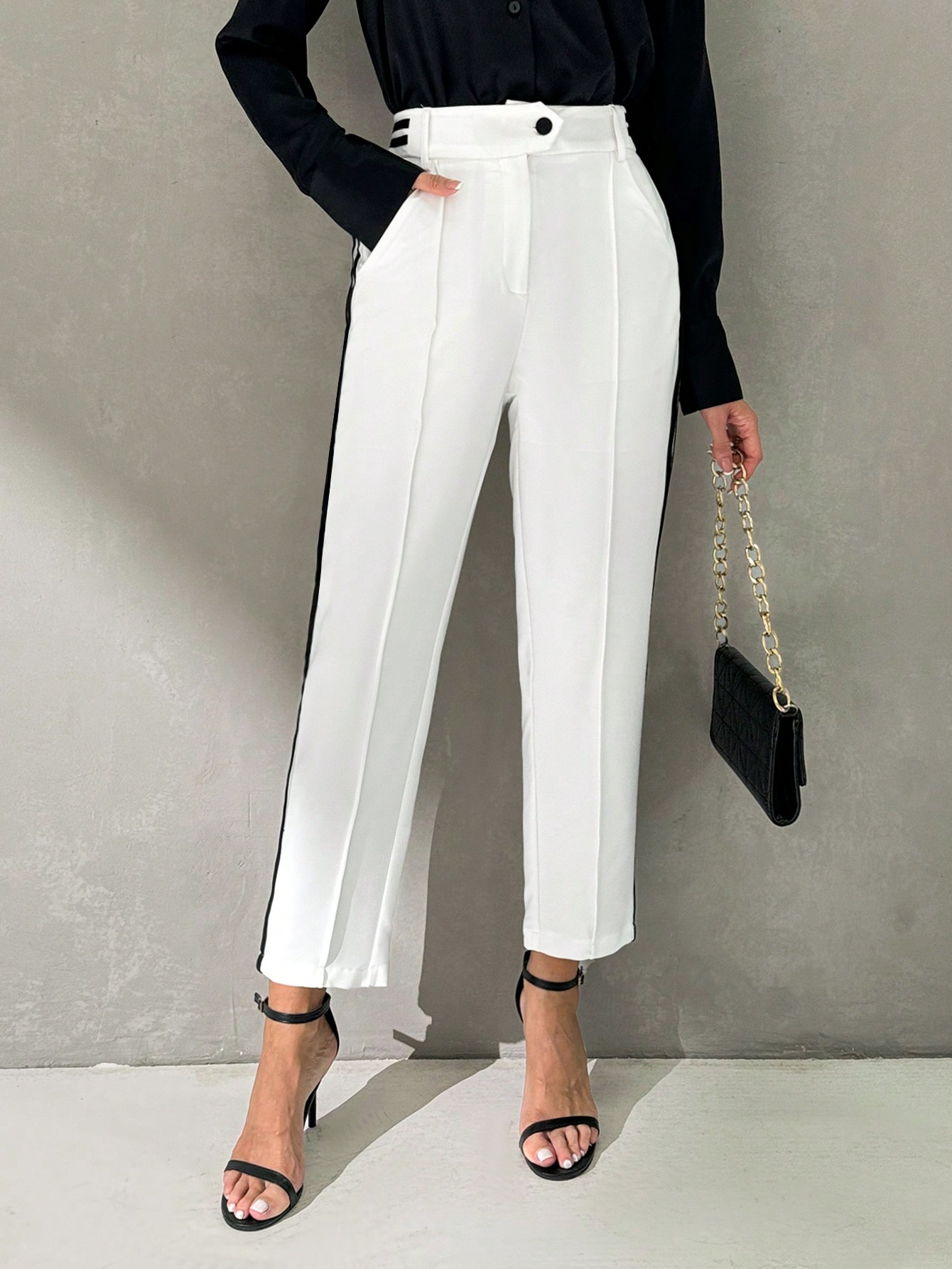 In Beige Women Pants