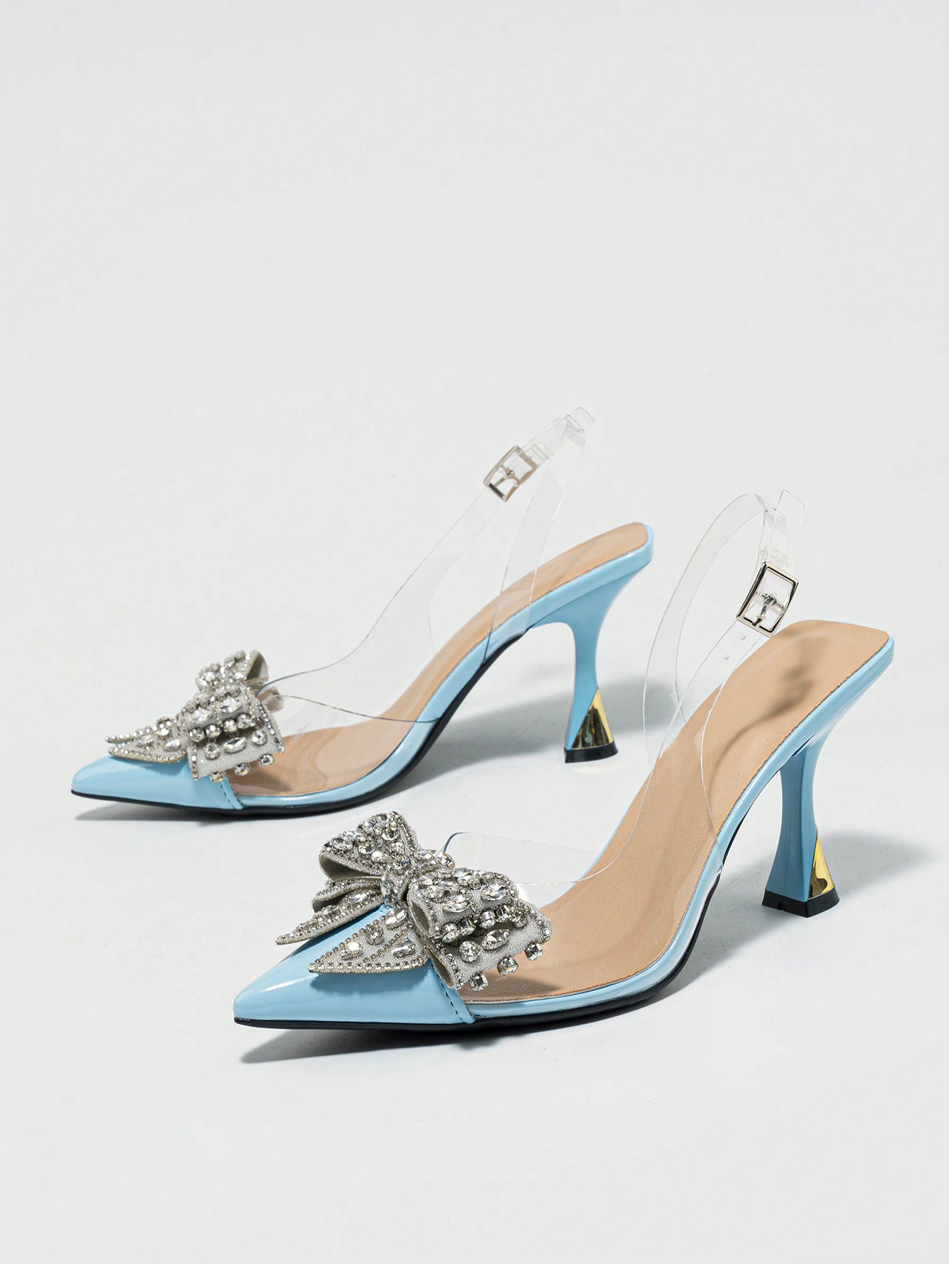 In Baby Blue Women Pumps