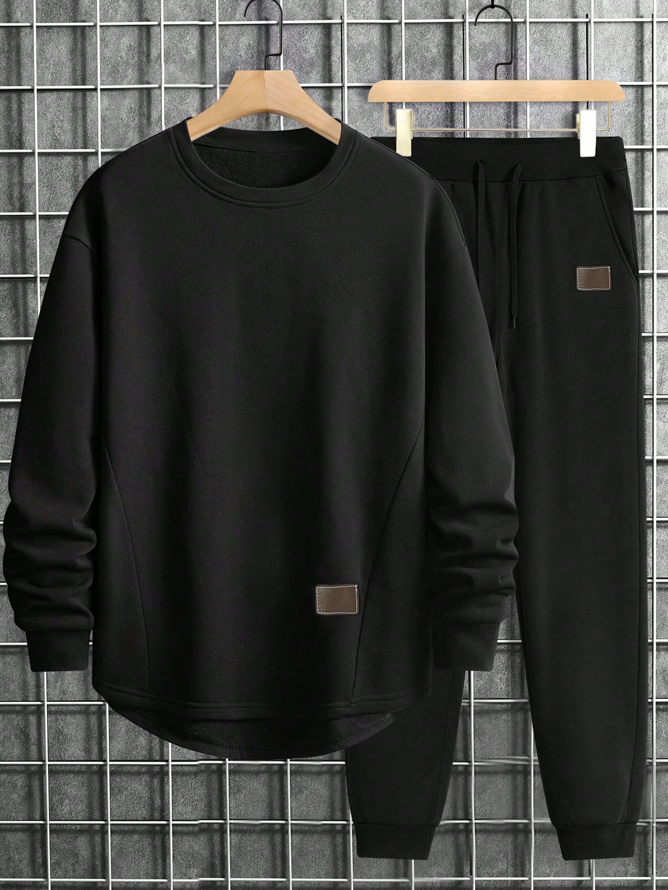 Men Plus Size Hoodie & Sweatshirt Co-ords