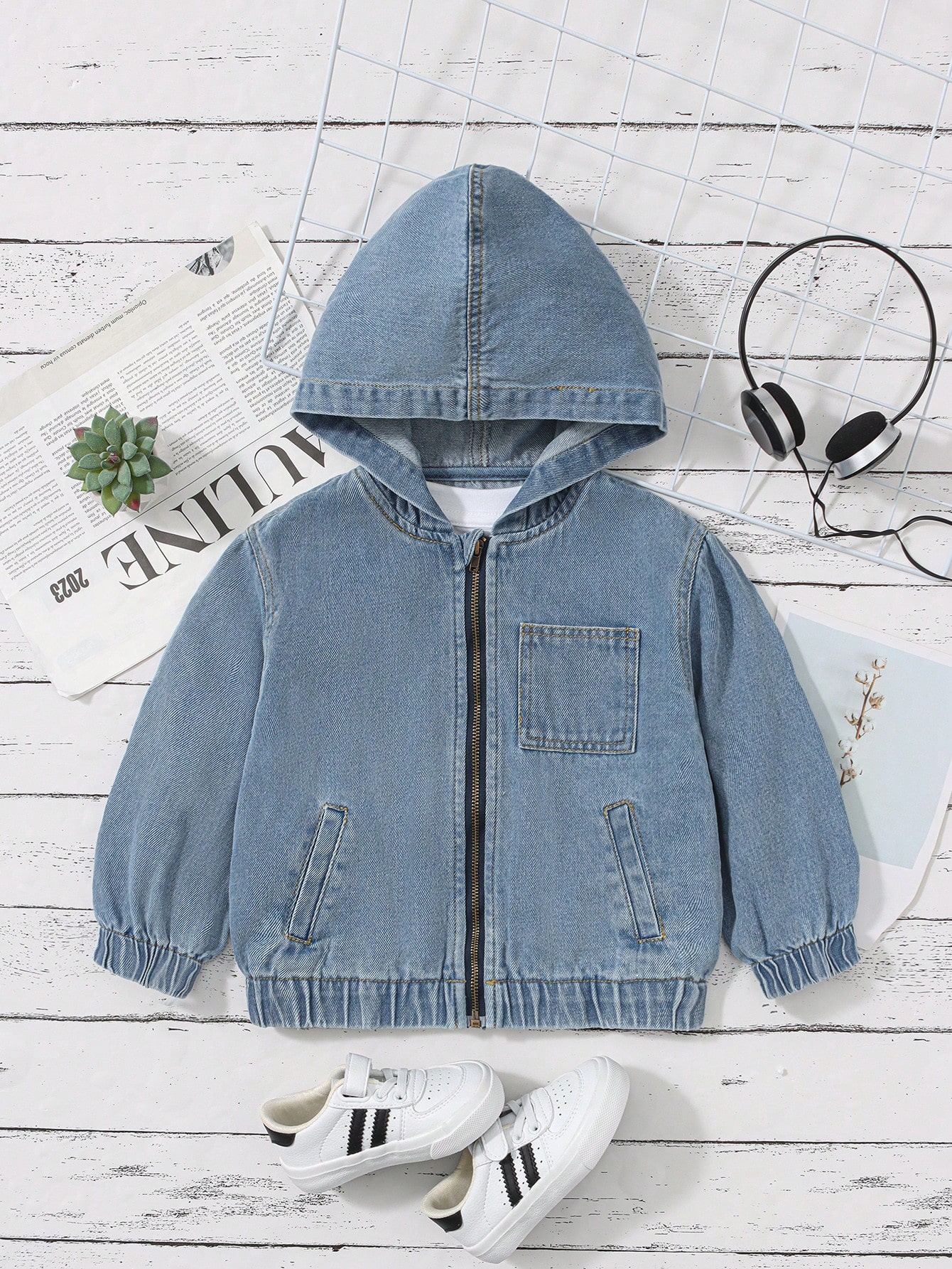 Young Boys Denim Jackets & Coats