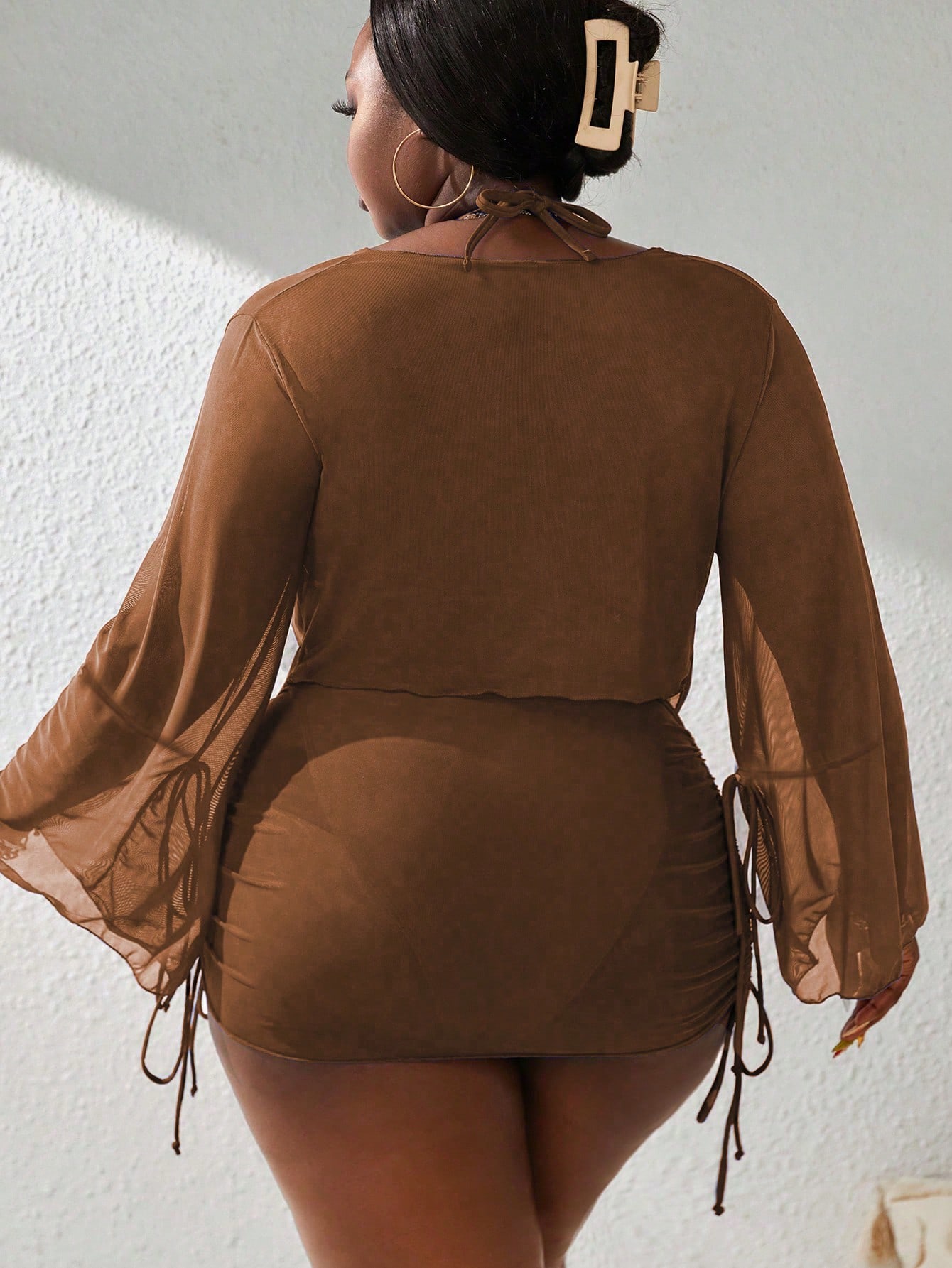 In Long Sleeve Plus Size Tankinis