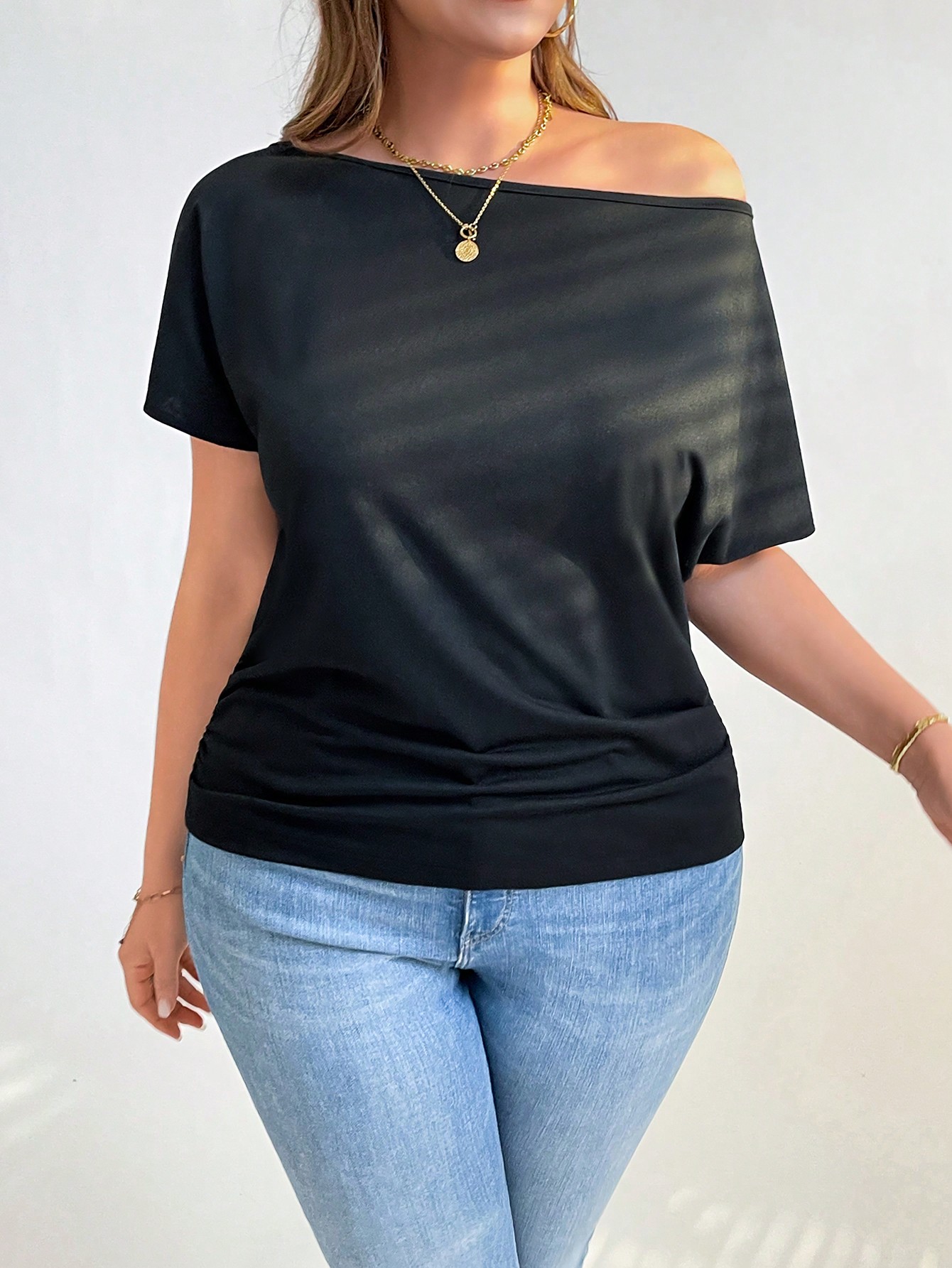 In Casual Plus Size Women Tops