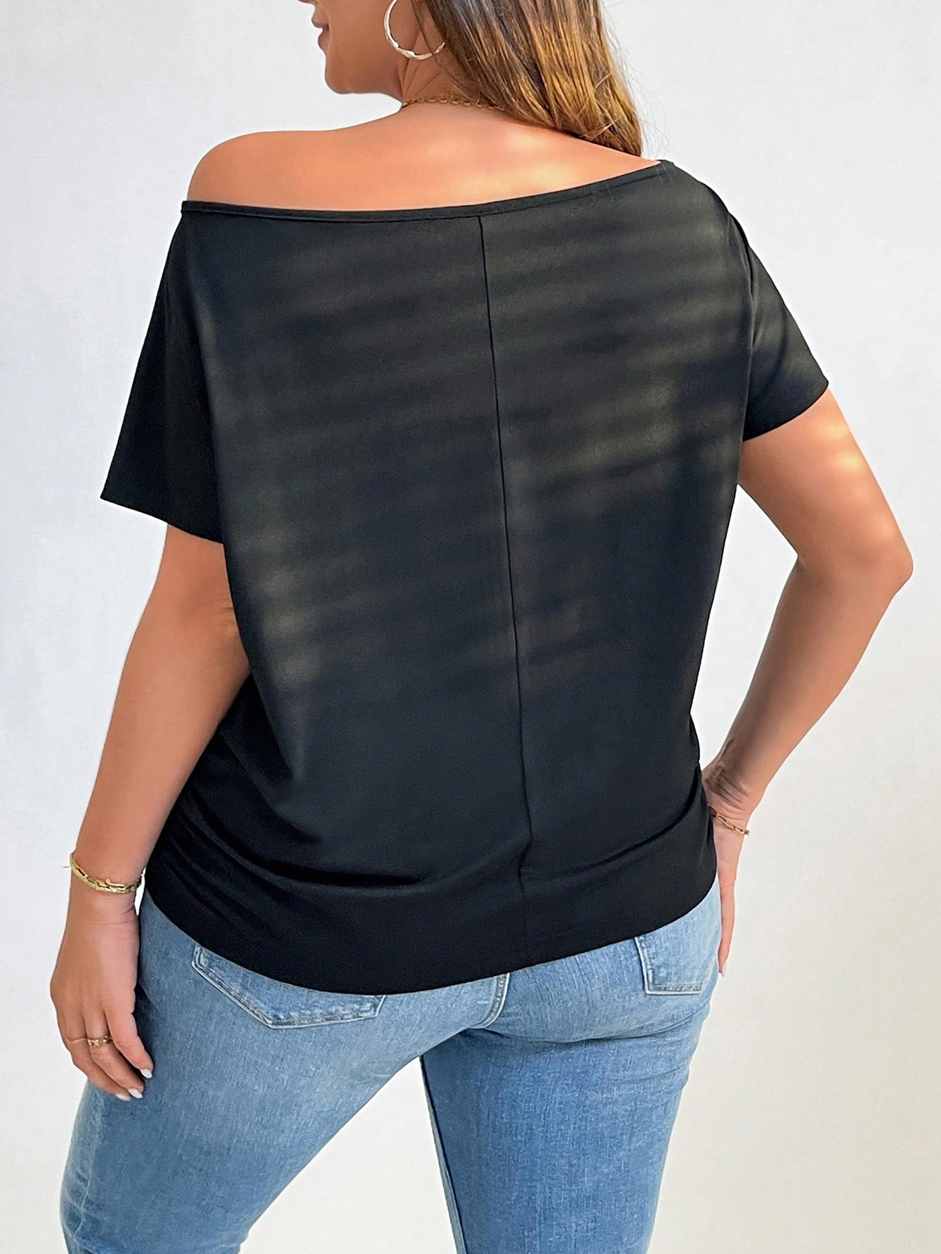 In Casual Plus Size Women Tops