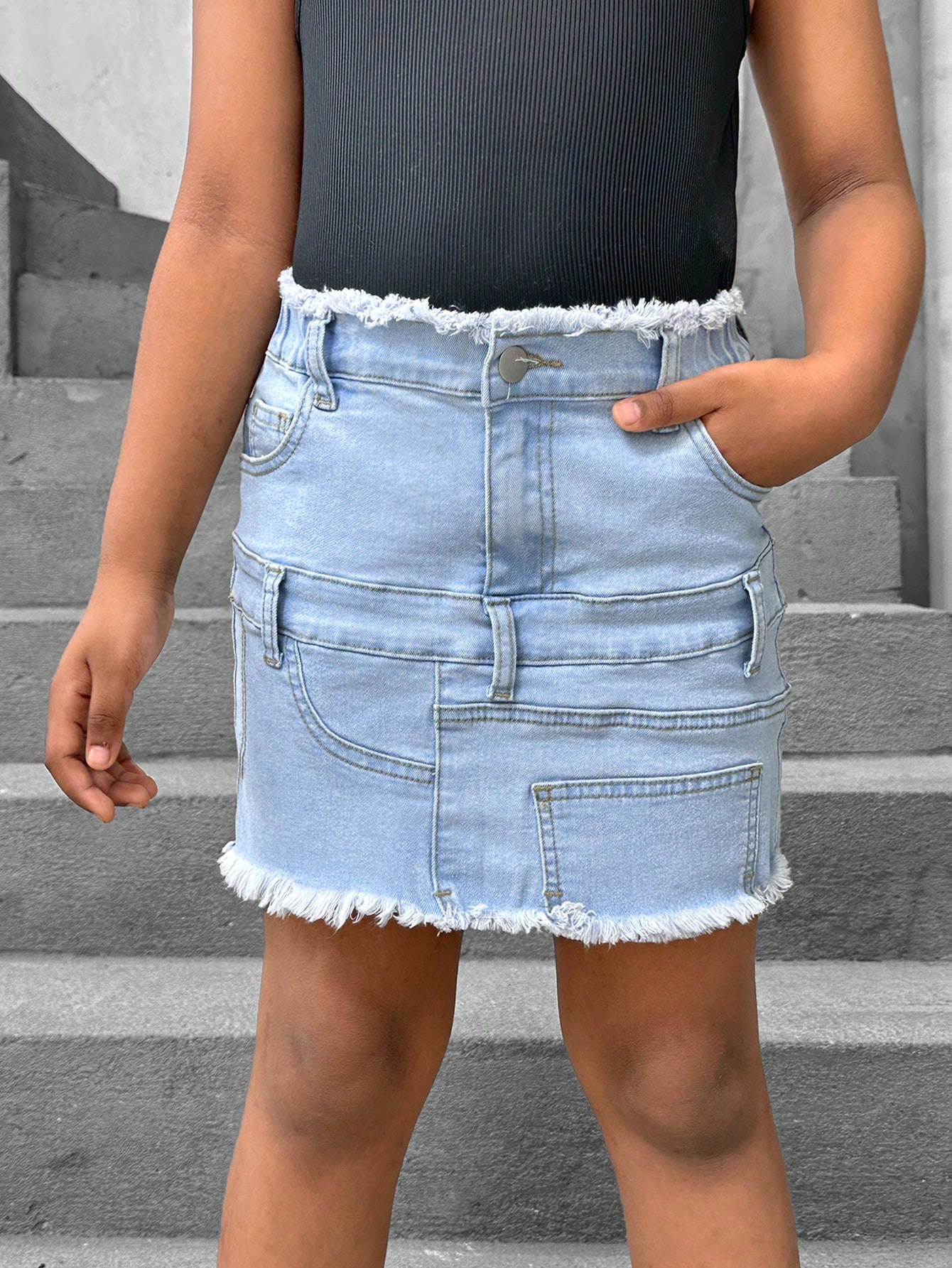 Tween Girls Denim Skirts