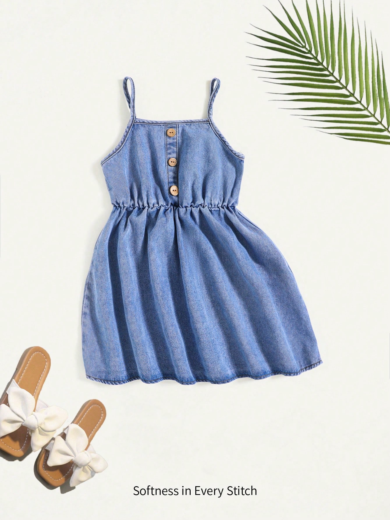 Young Girls Denim Dresses