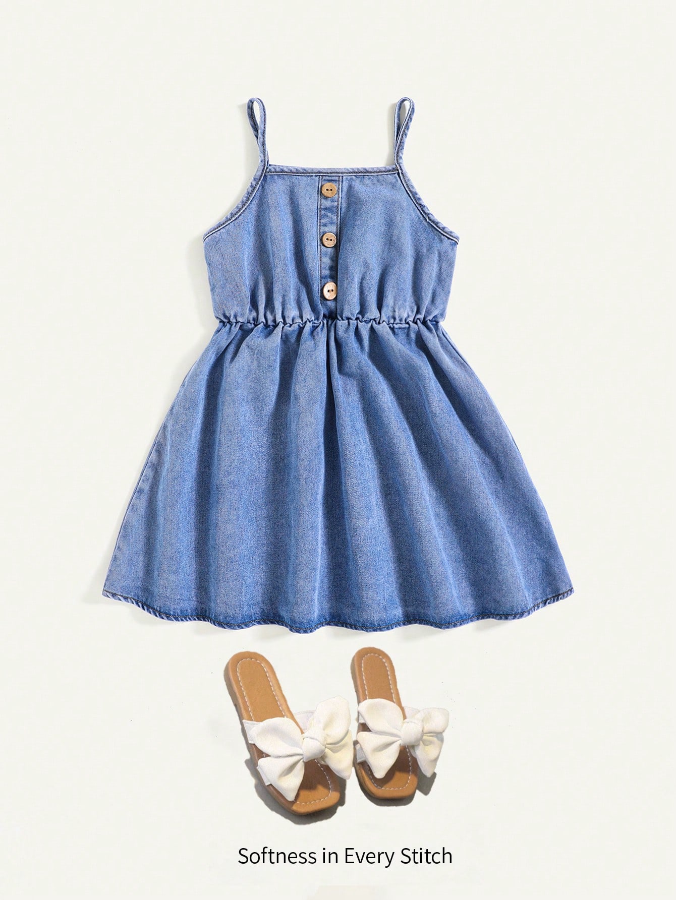 Young Girls Denim Dresses