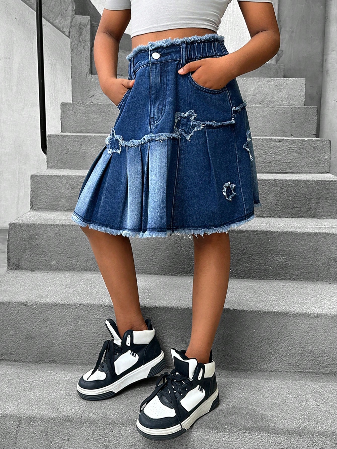 Tween Girls Denim Skirts