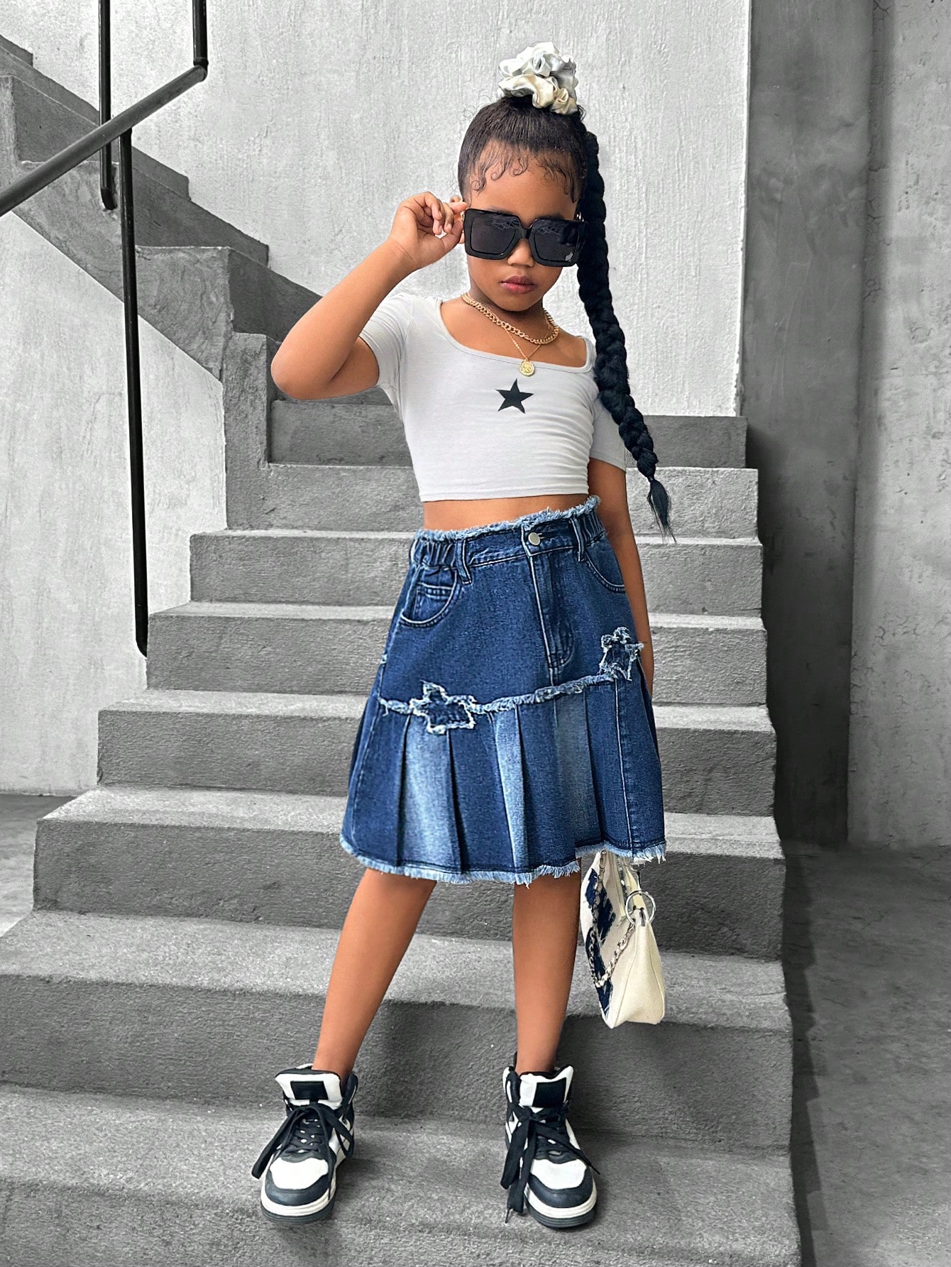 Tween Girls Denim Skirts