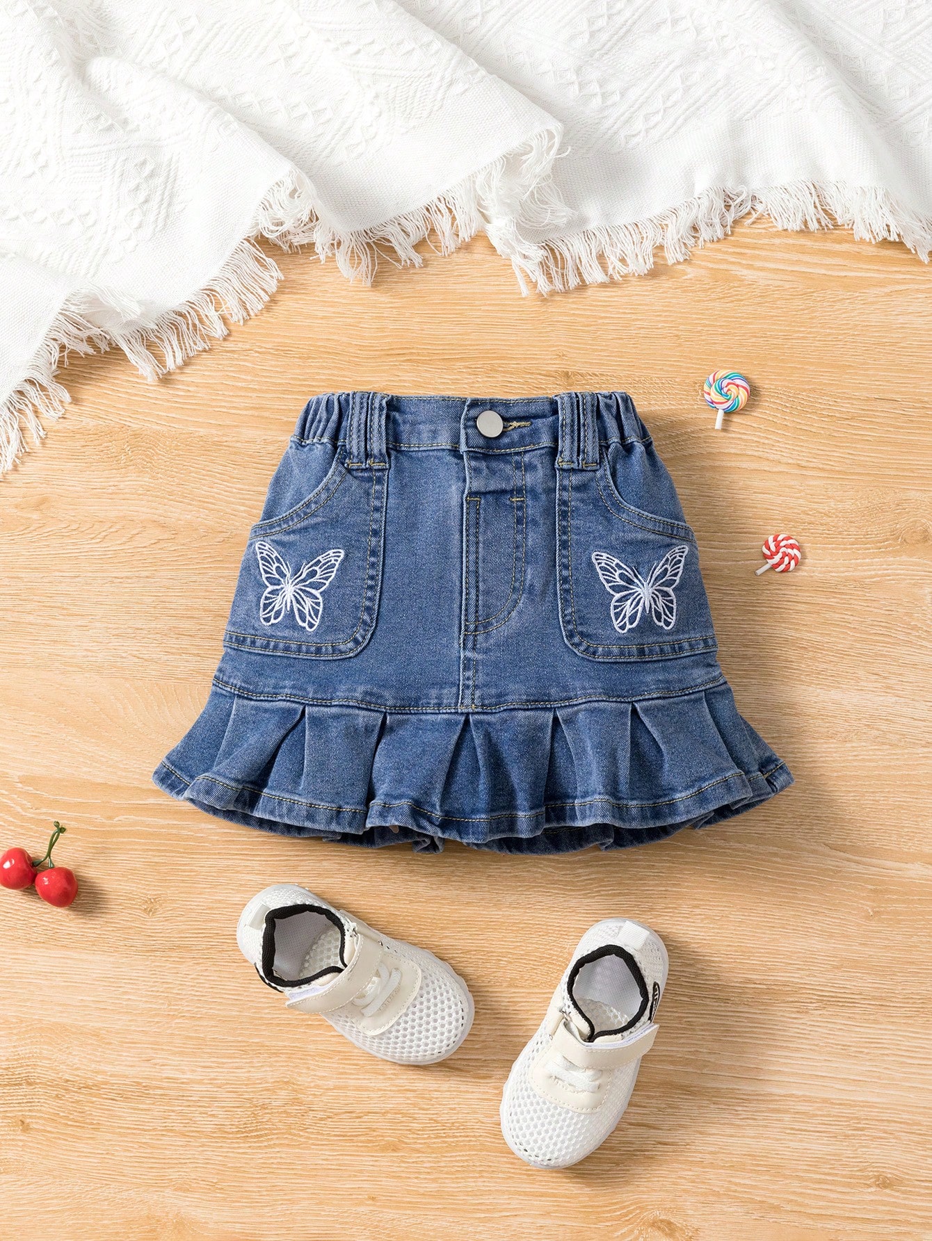 Young Girls Denim Skirts