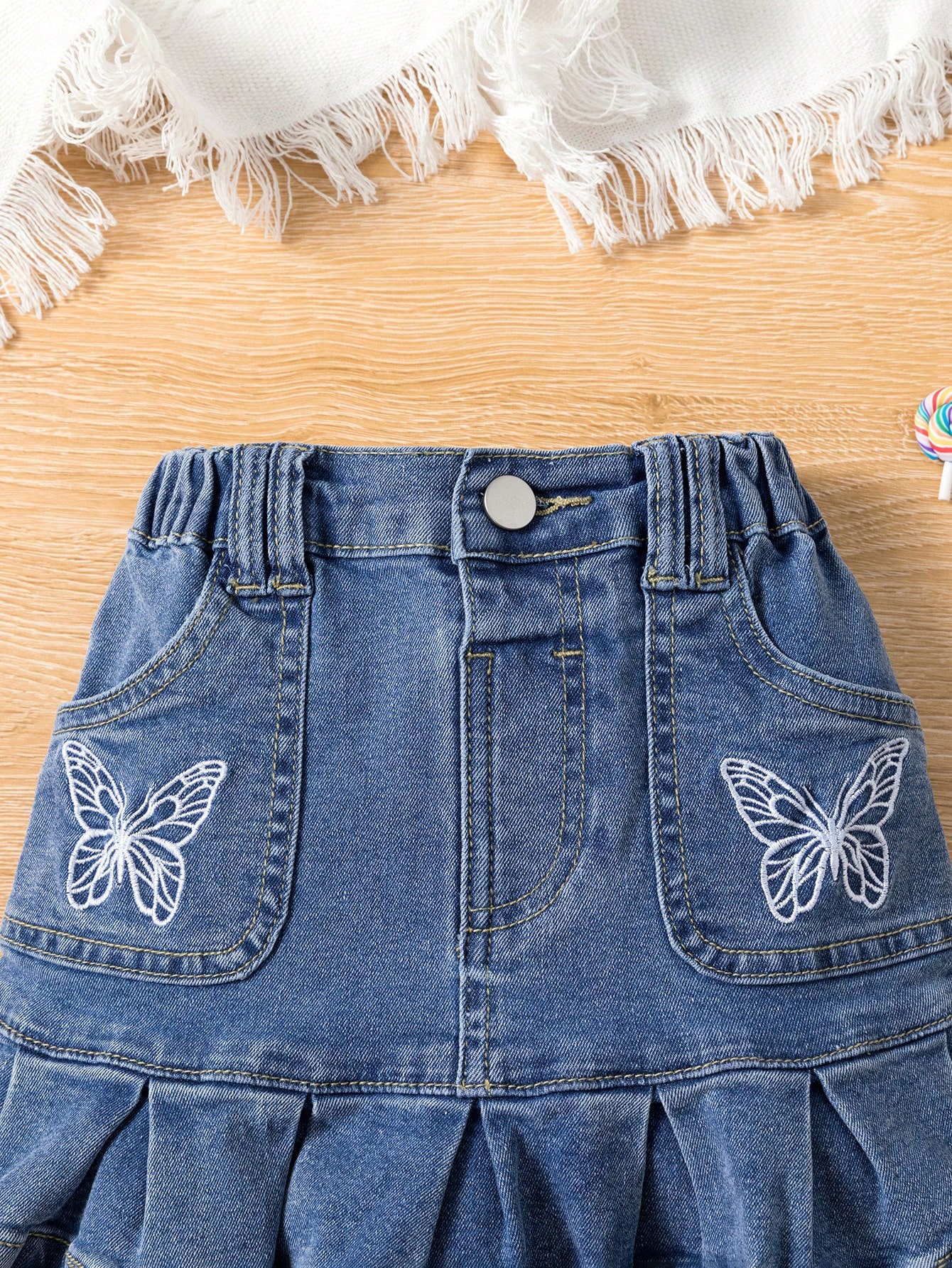 Young Girls Denim Skirts