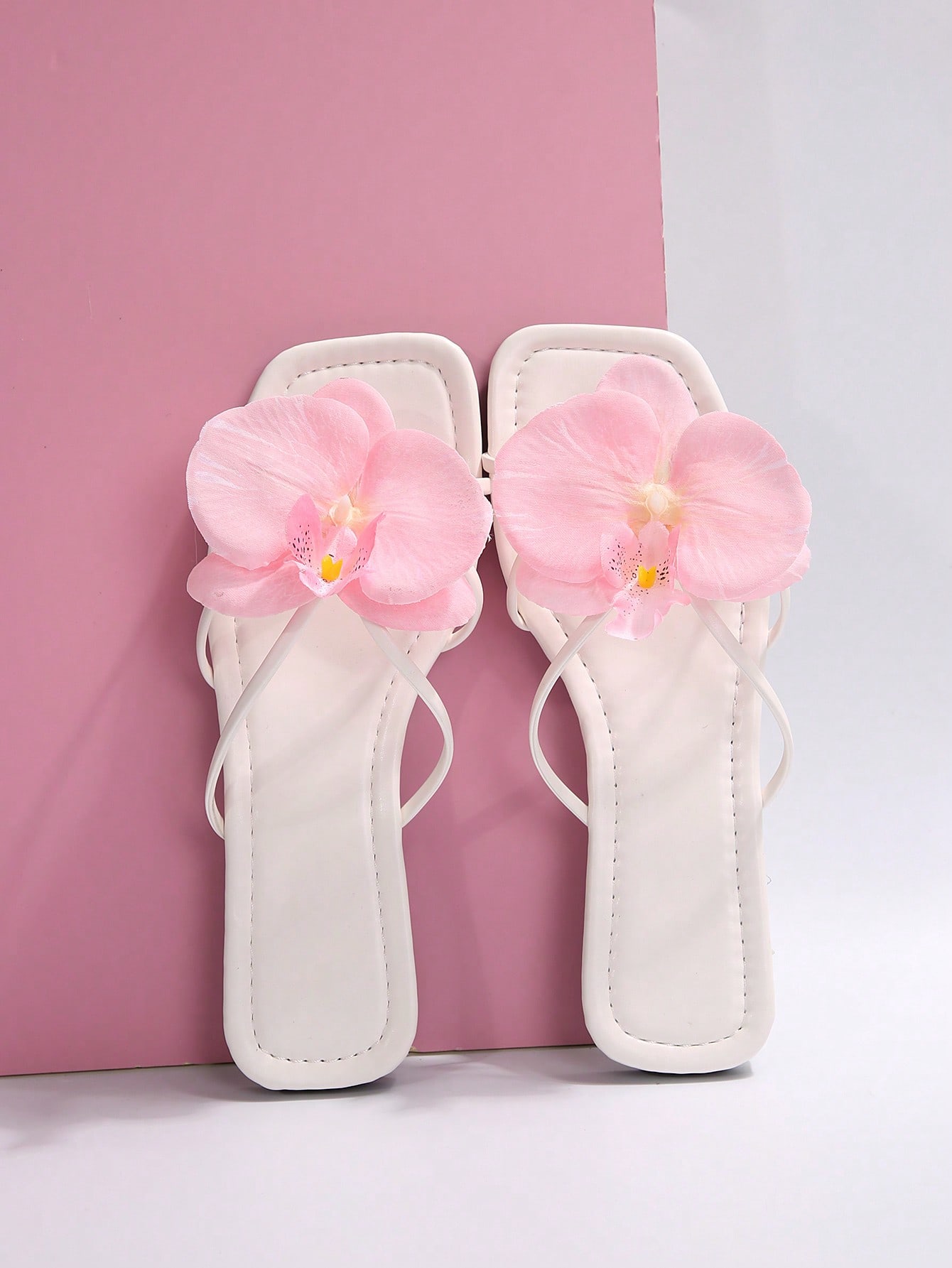 In Pink Women Flat Sandals