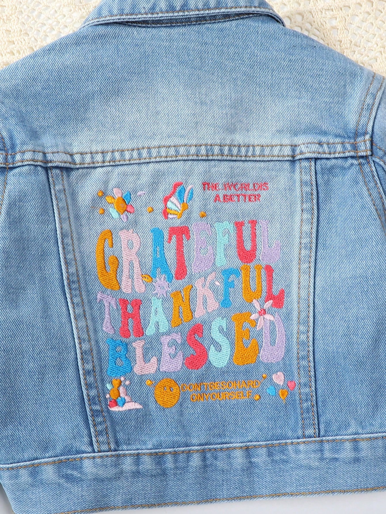 Young Girls Denim Jackets & Coats