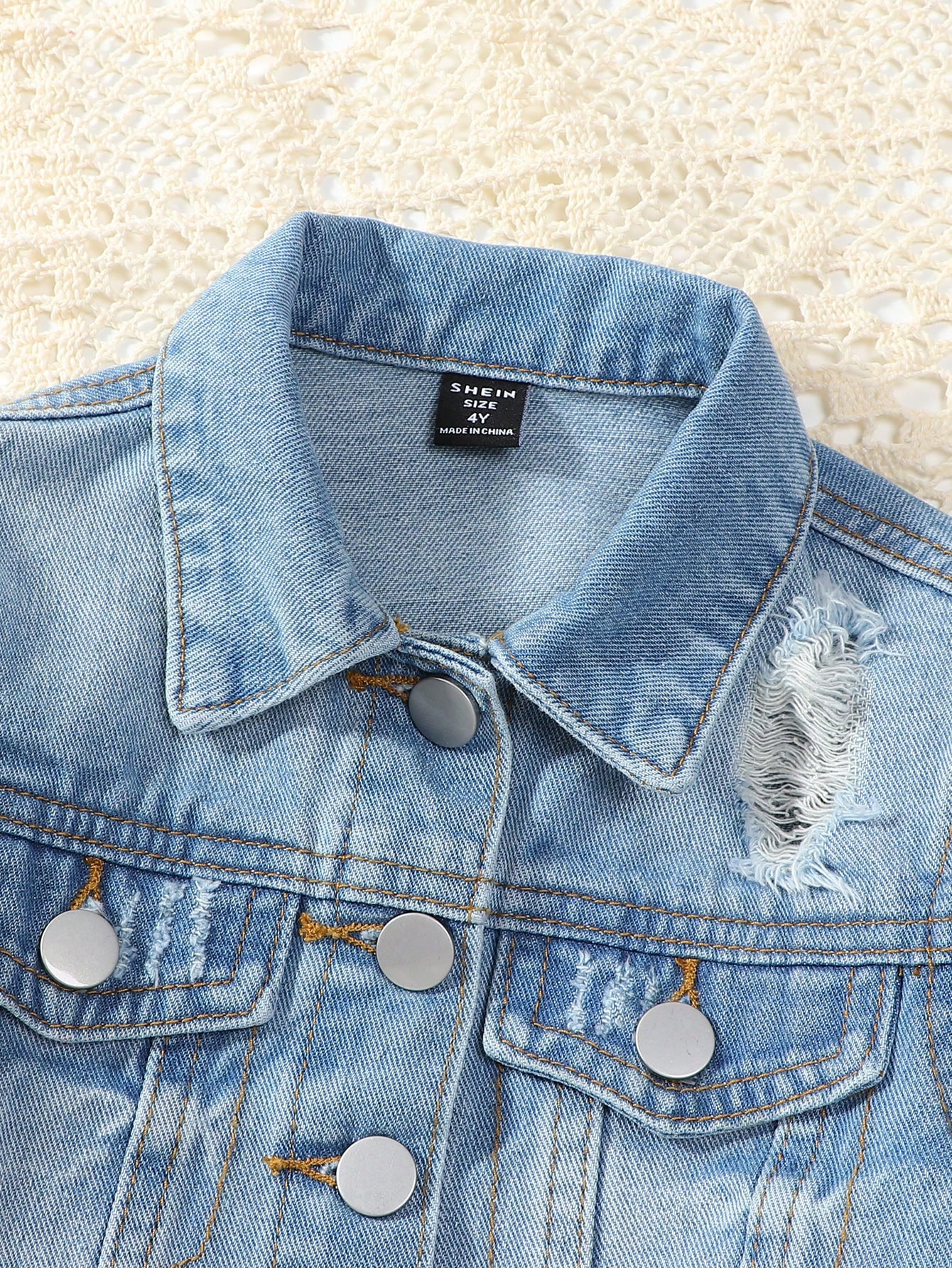 Young Girls Denim Jackets & Coats