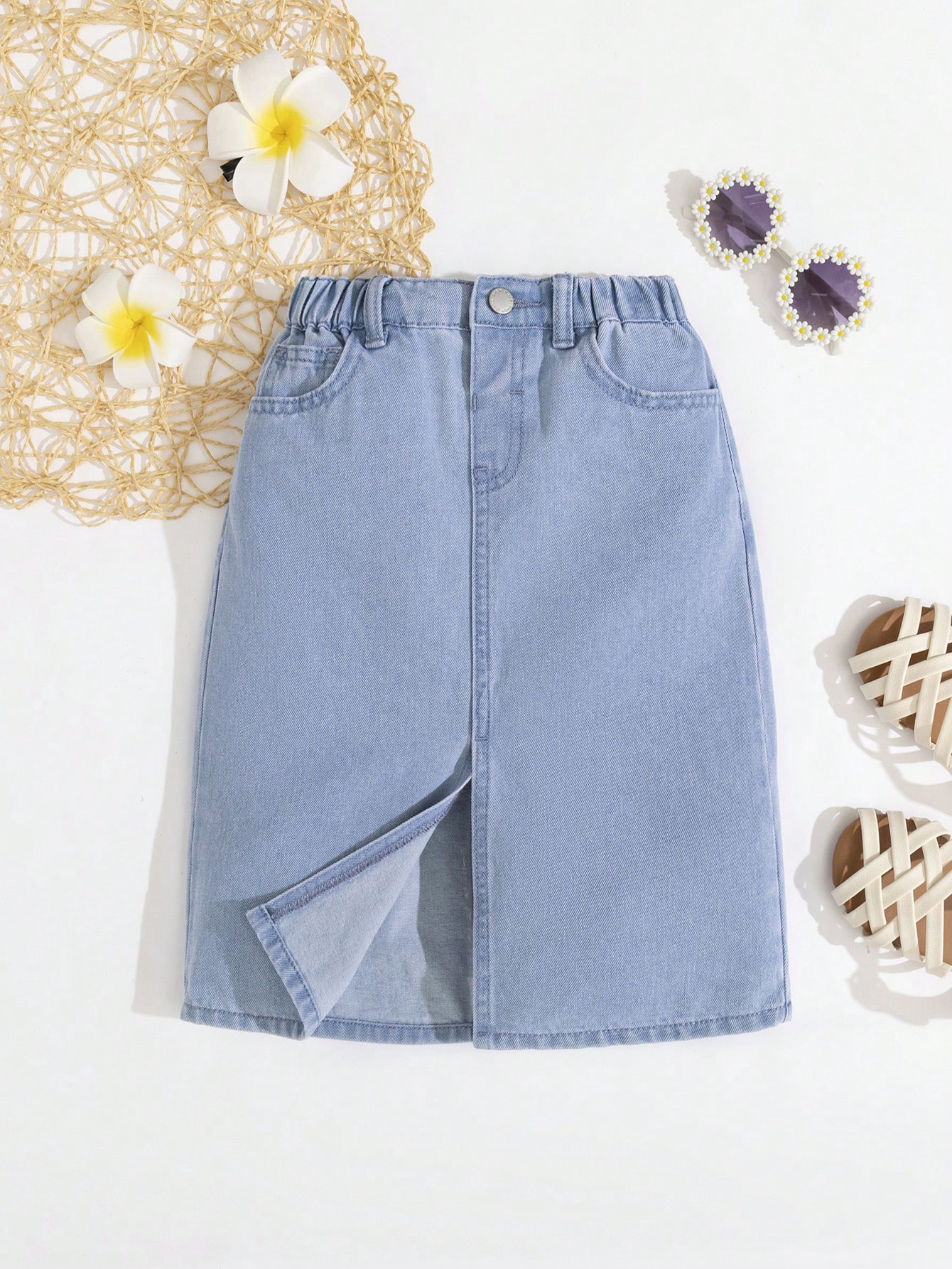 Young Girls Denim Skirts