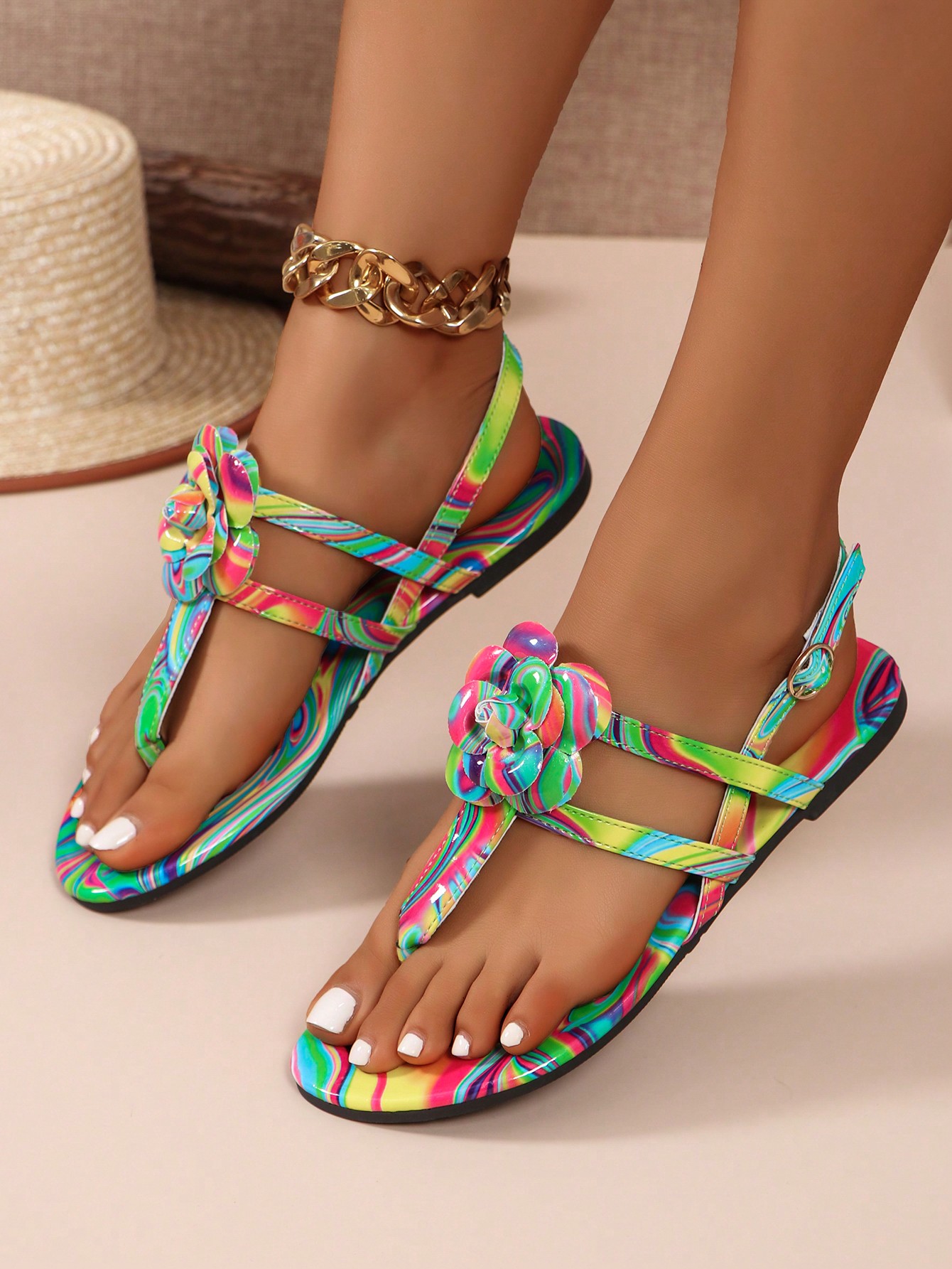 In Multicolor Women Sandals