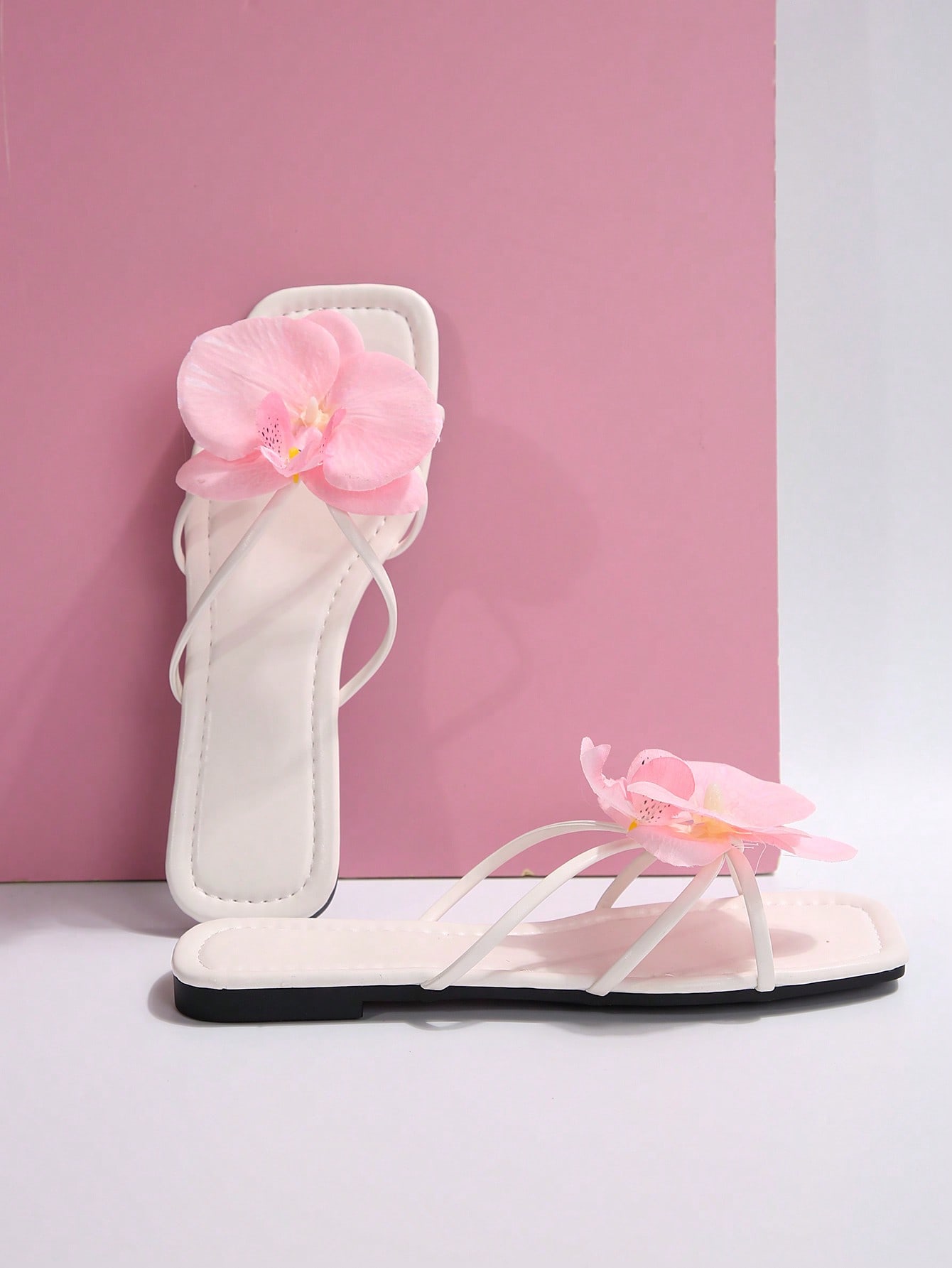 In Pink Women Flat Sandals