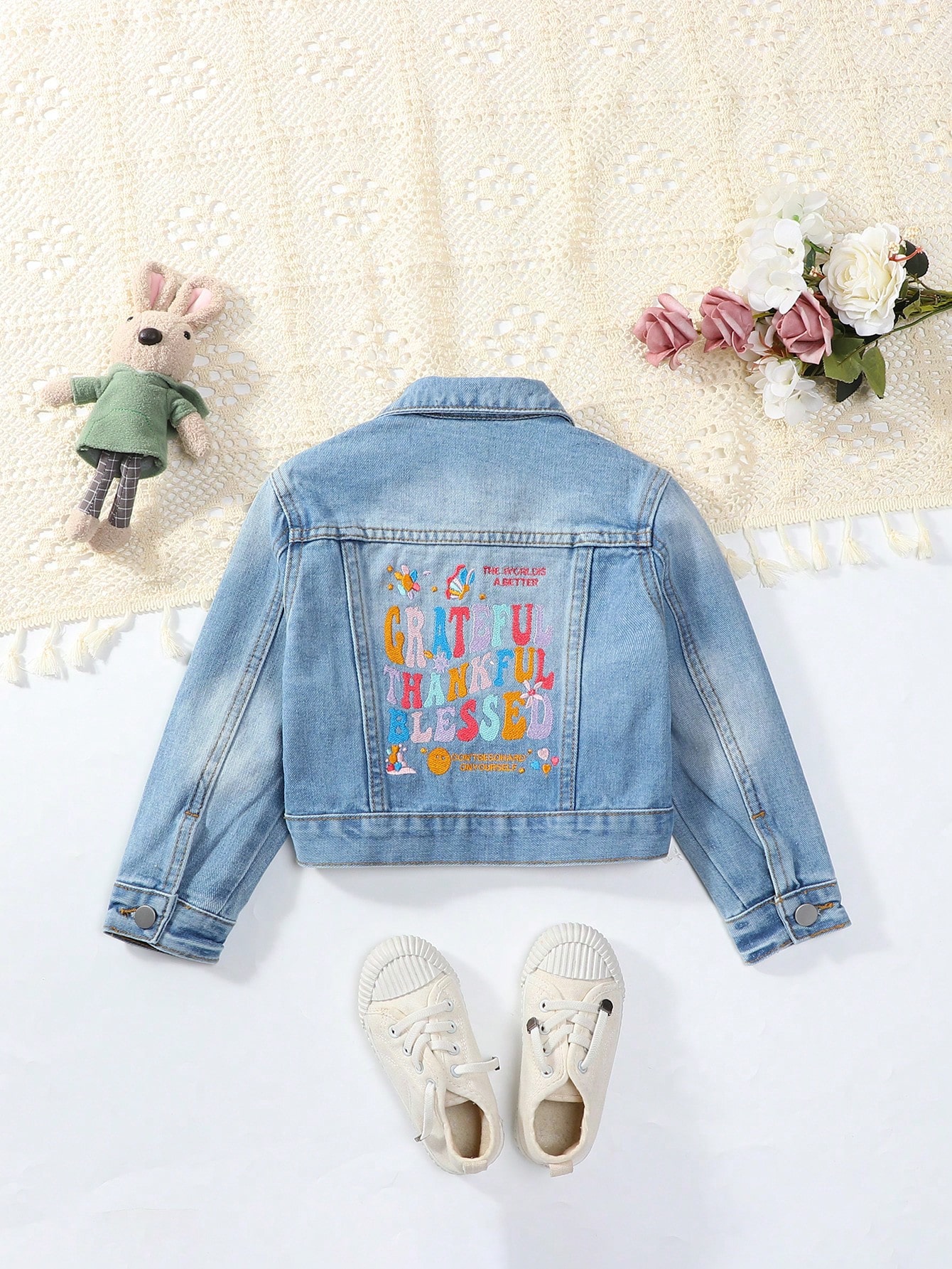 Young Girls Denim Jackets & Coats