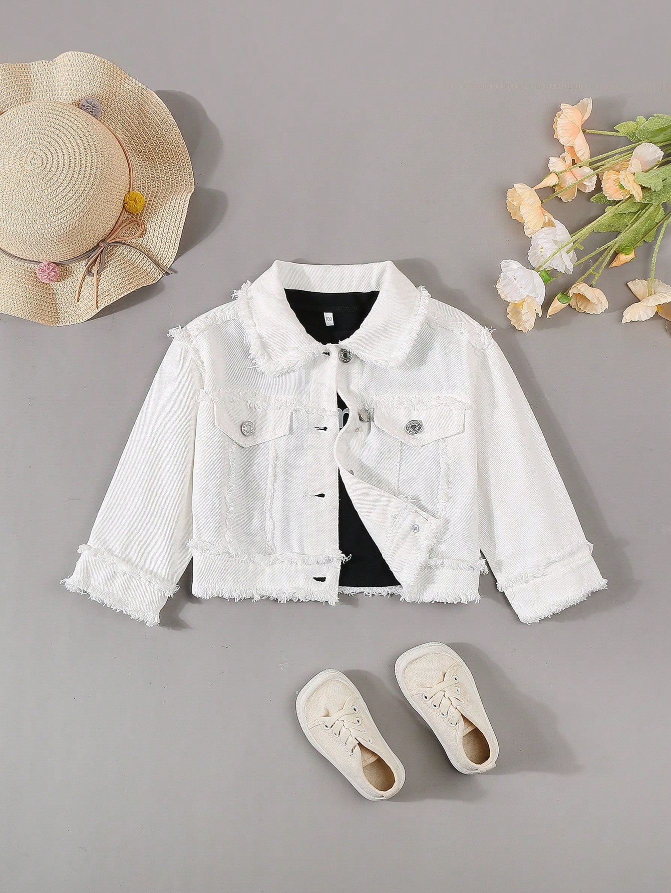 Young Girls Denim Jackets & Coats