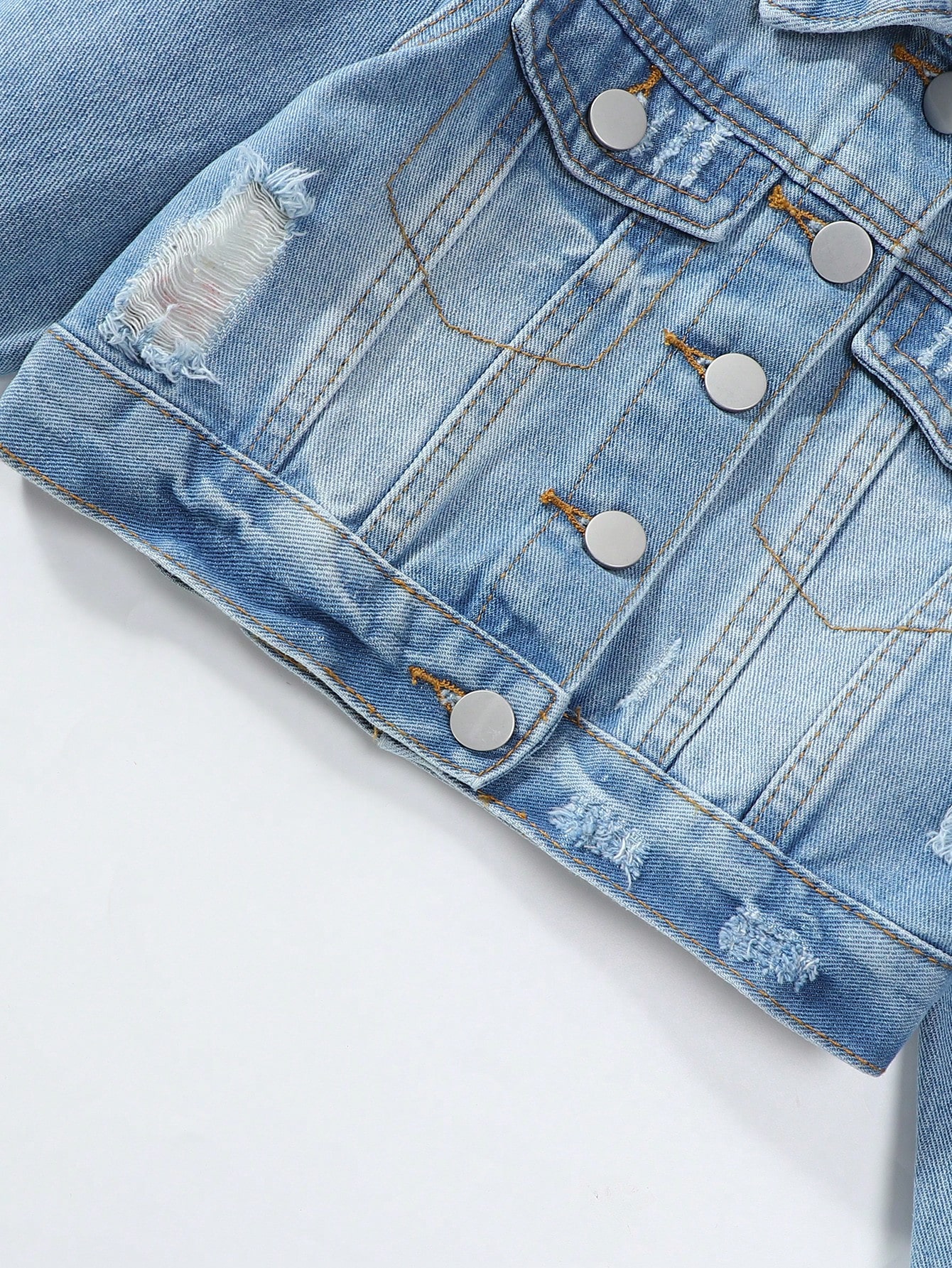 Young Girls Denim Jackets & Coats