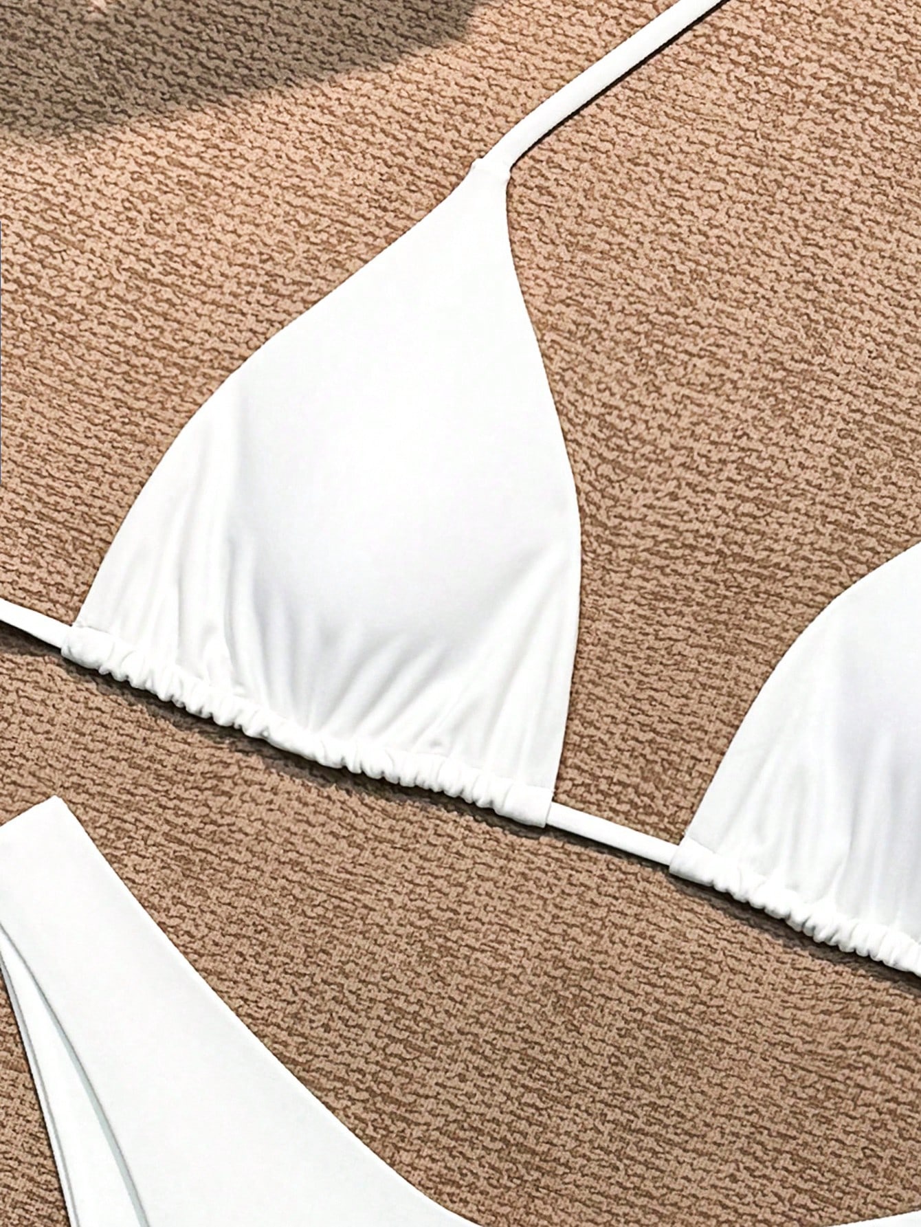 In White Women Bikini Sets