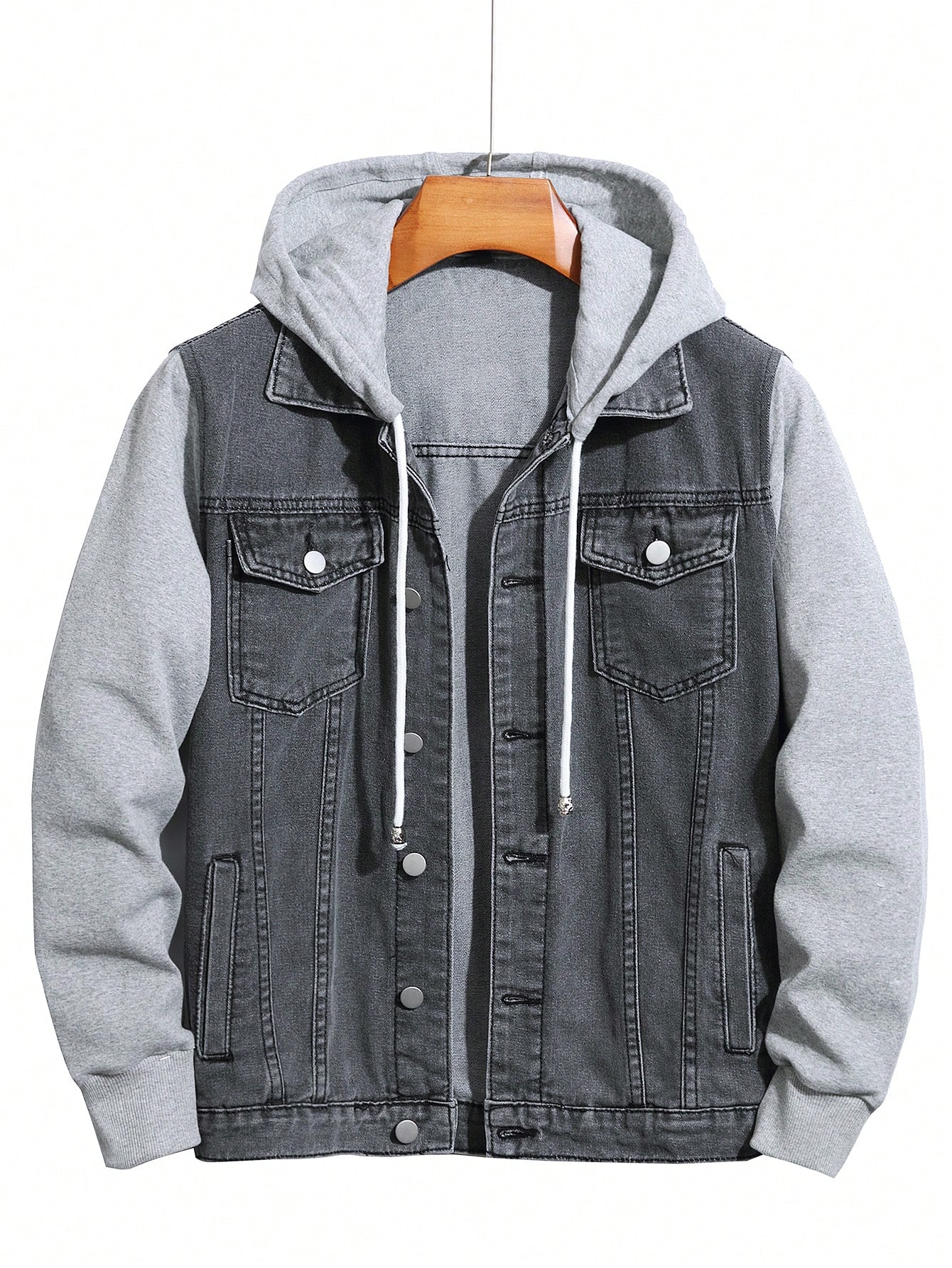 Men Plus Size Denim Jackets