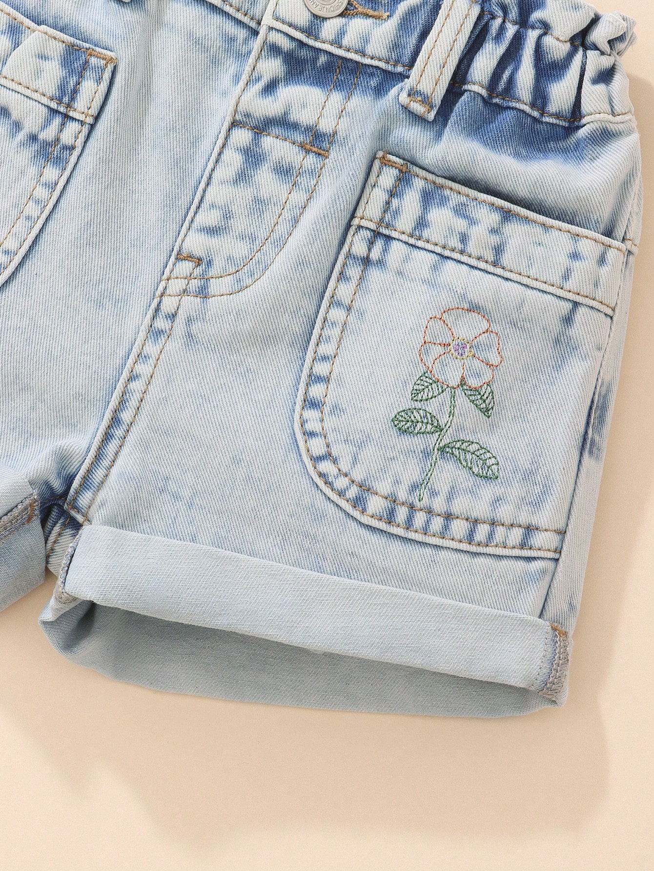 Young Girls Denim Shorts