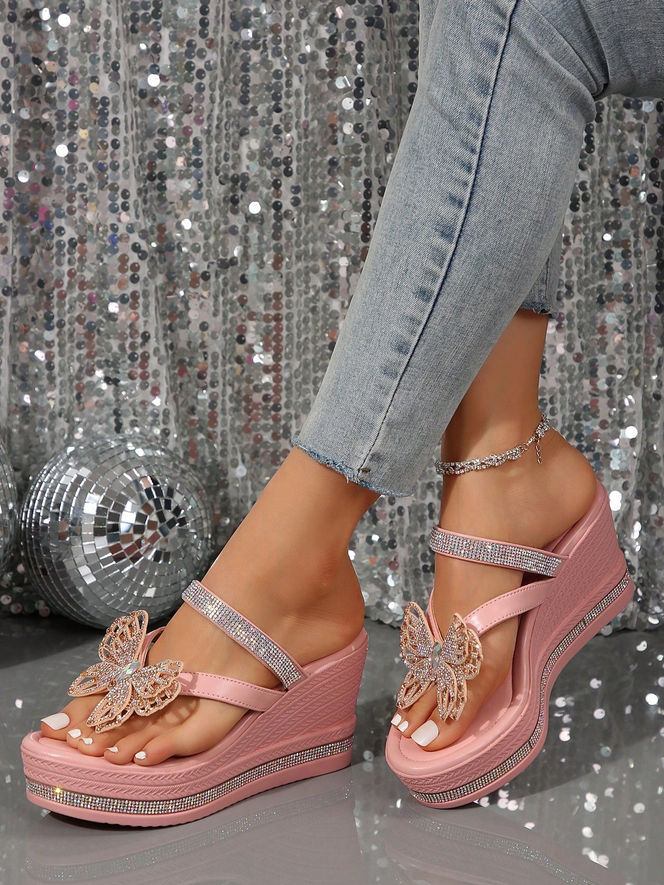 In Pink Women Platforms & Wedge Sandals