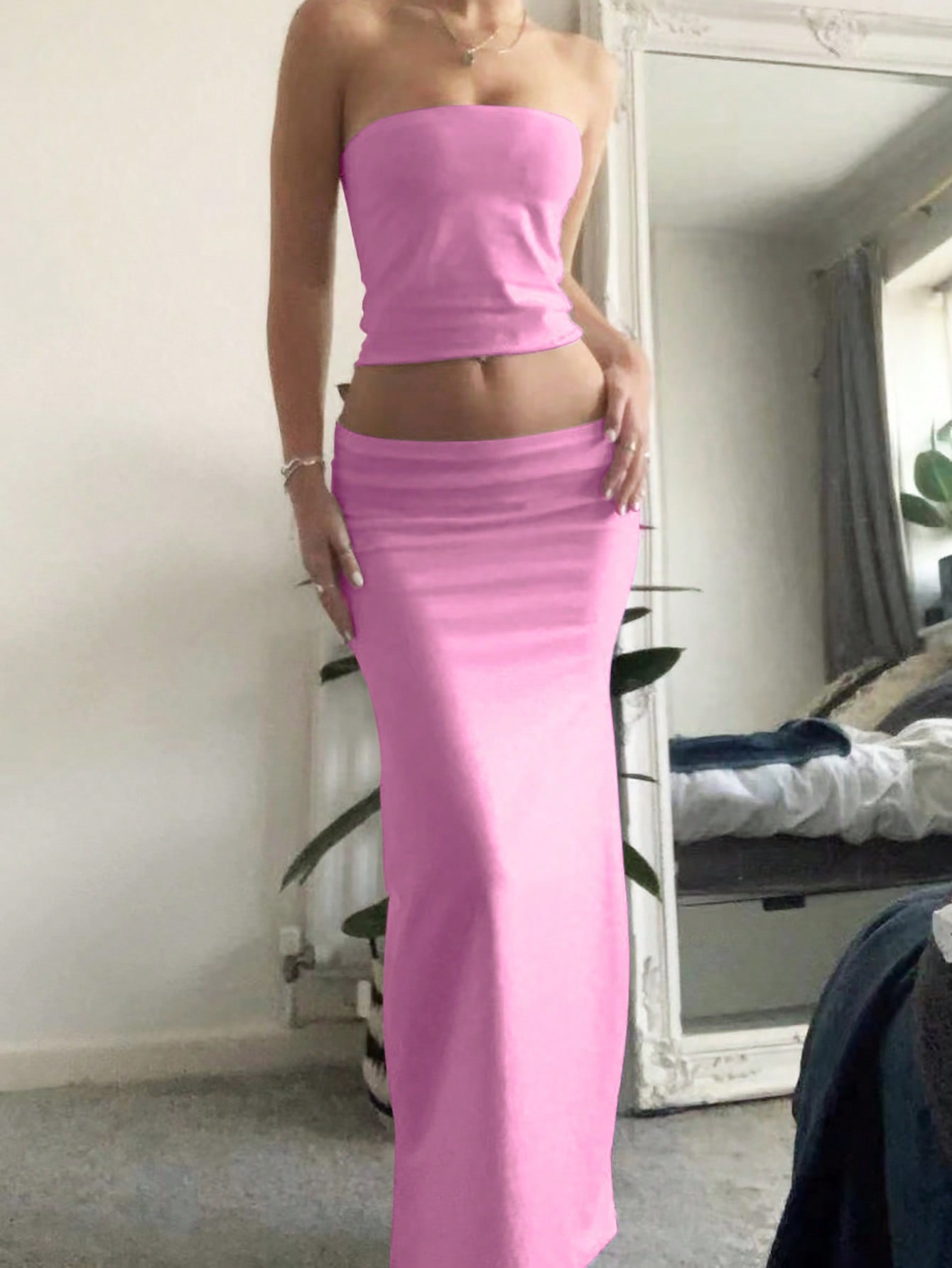 In Pink Women Two-piece Outfits