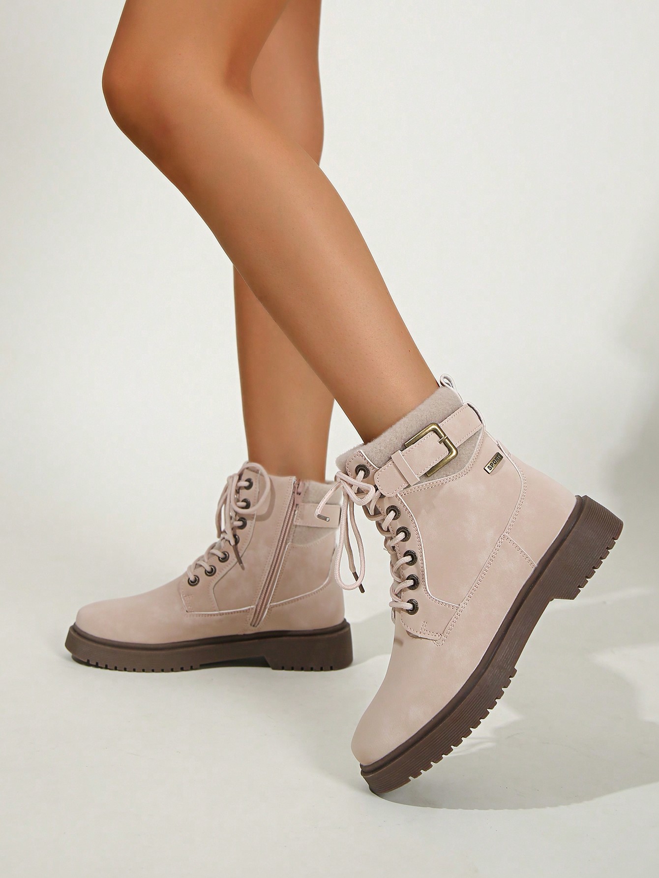 In Khaki Women Ankle Boots & Booties