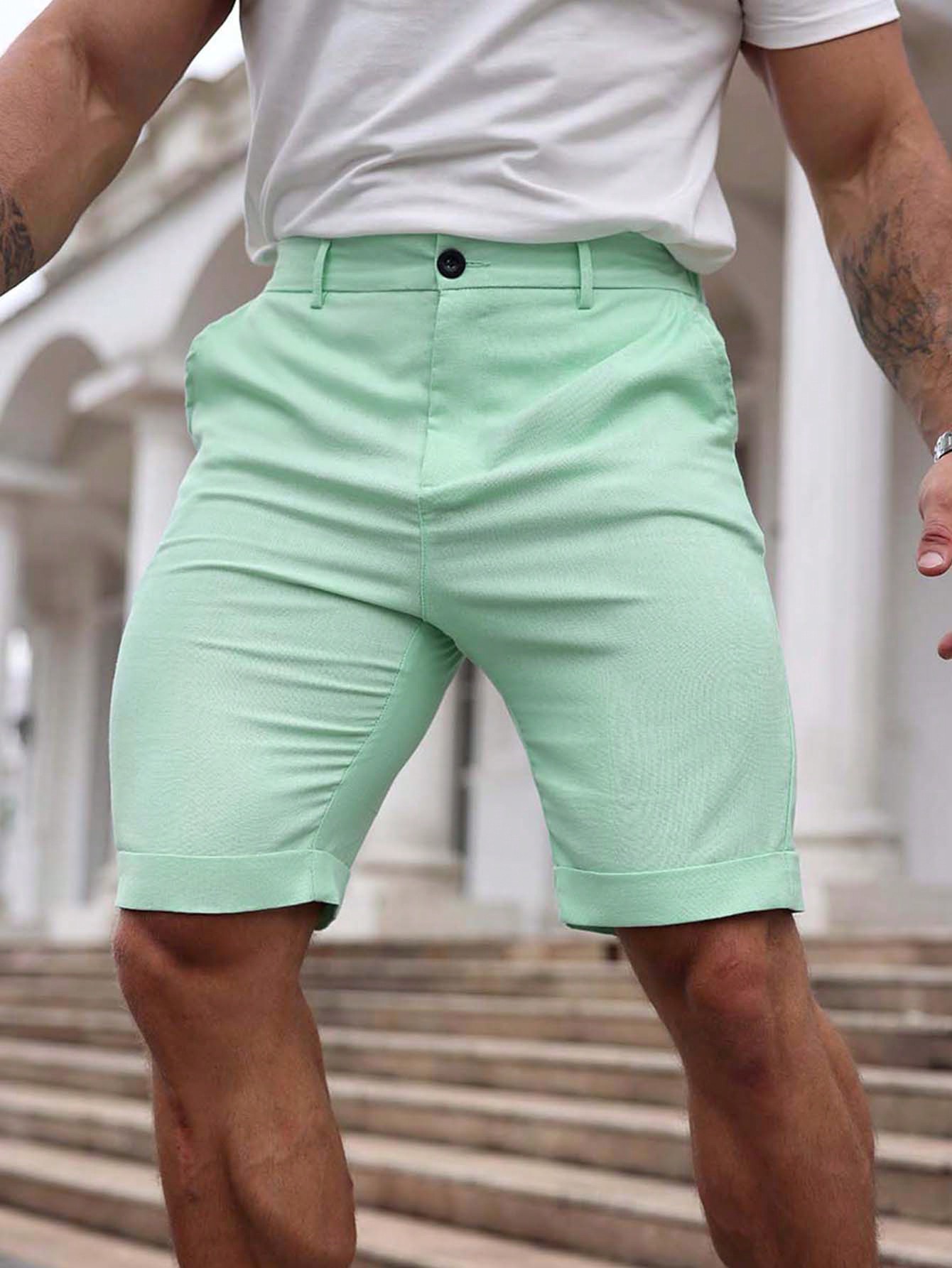 Men Linen Shorts