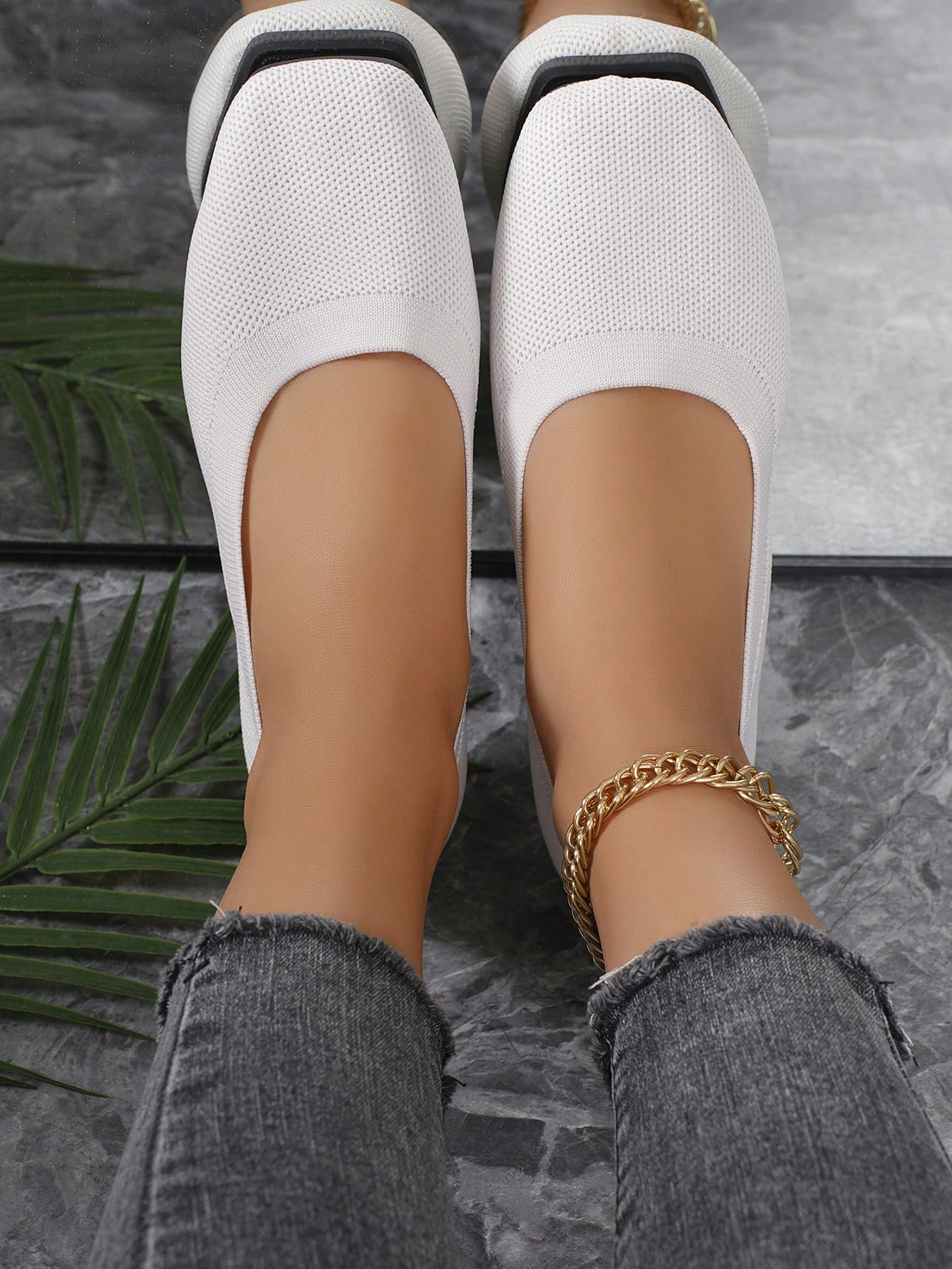 In White Women Flats