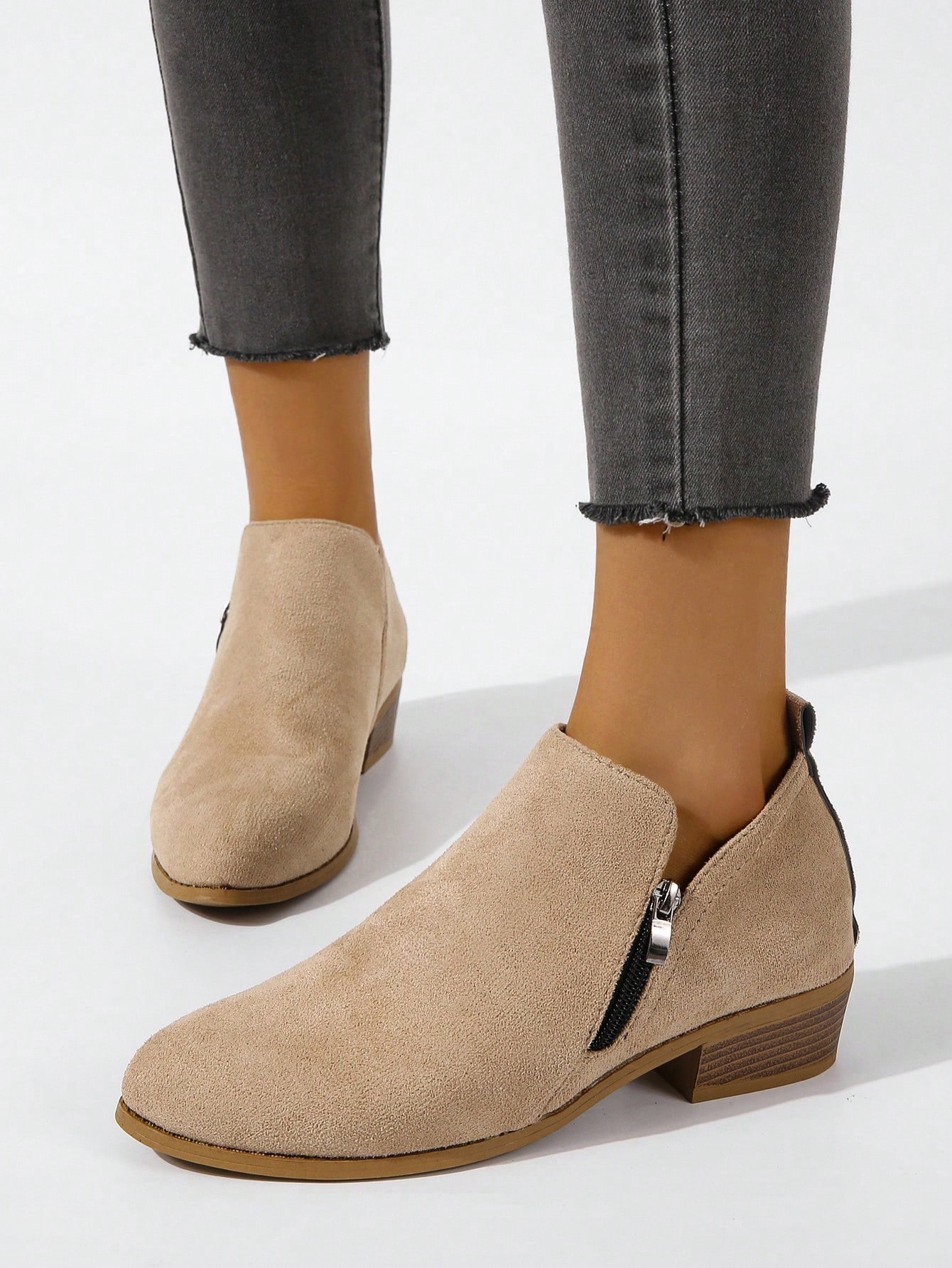 In Khaki Women Ankle Boots & Booties