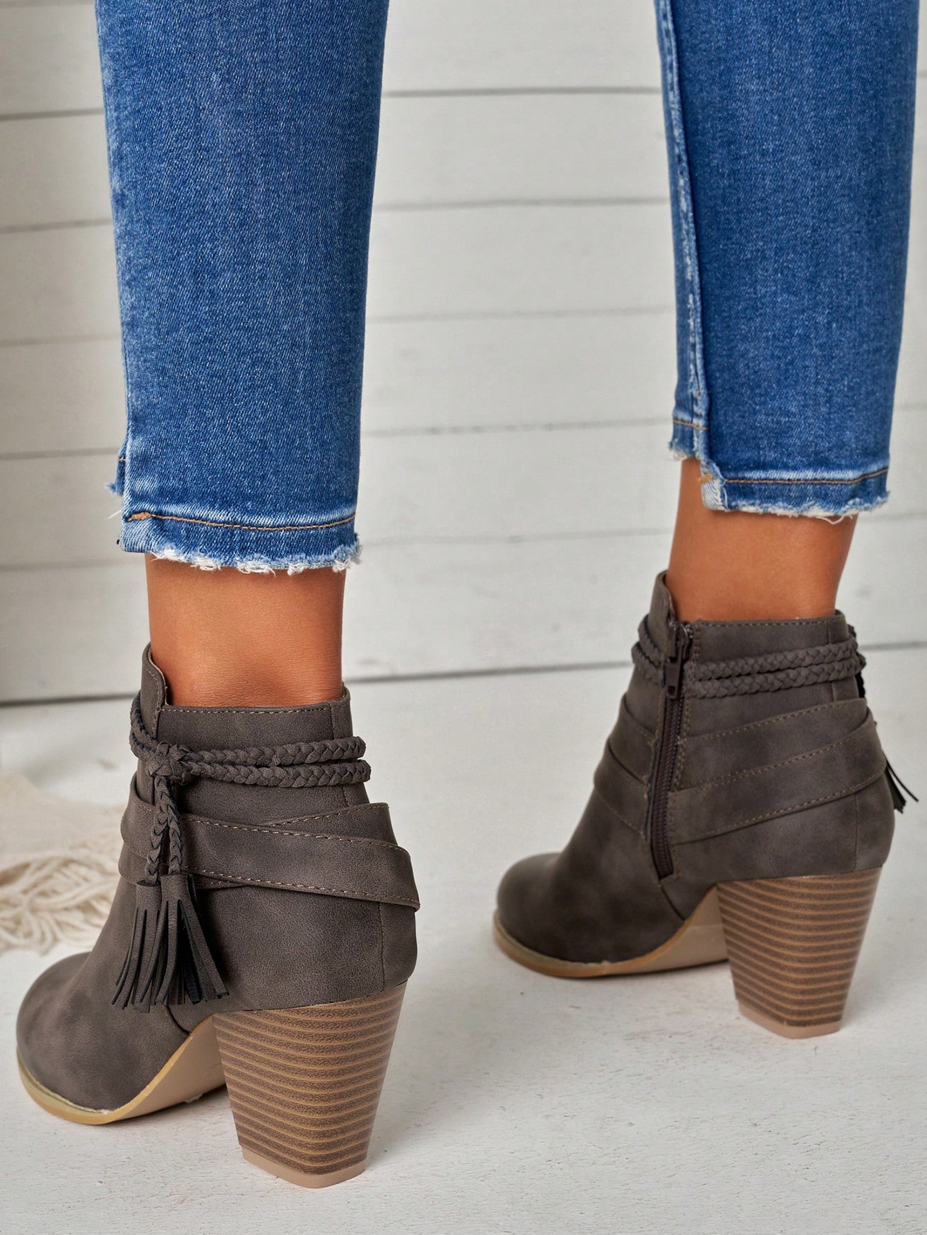 In Khaki Women Ankle Boots & Booties