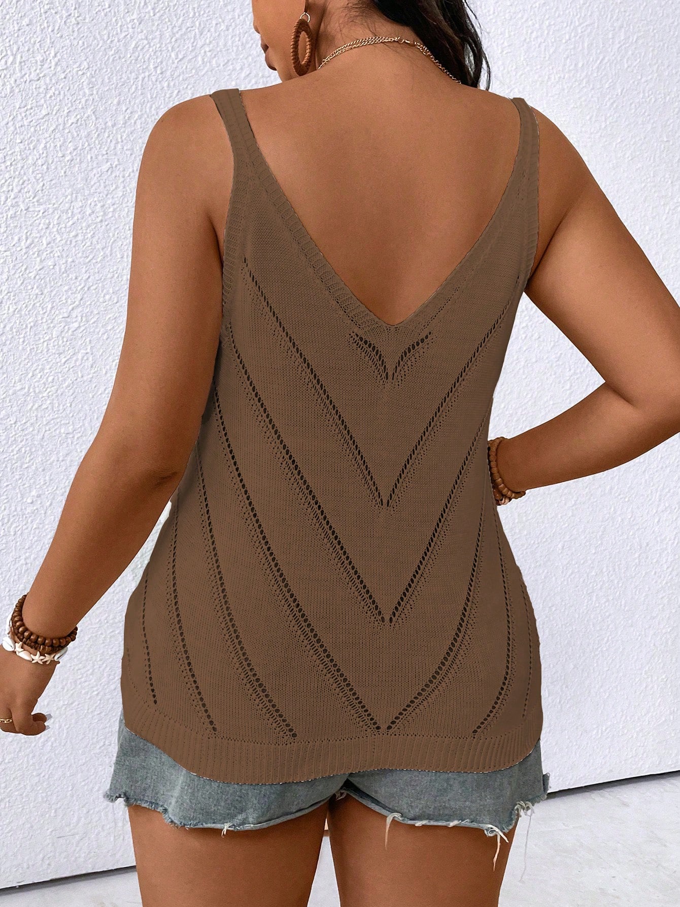 In Casual Plus Size Sweater Vests