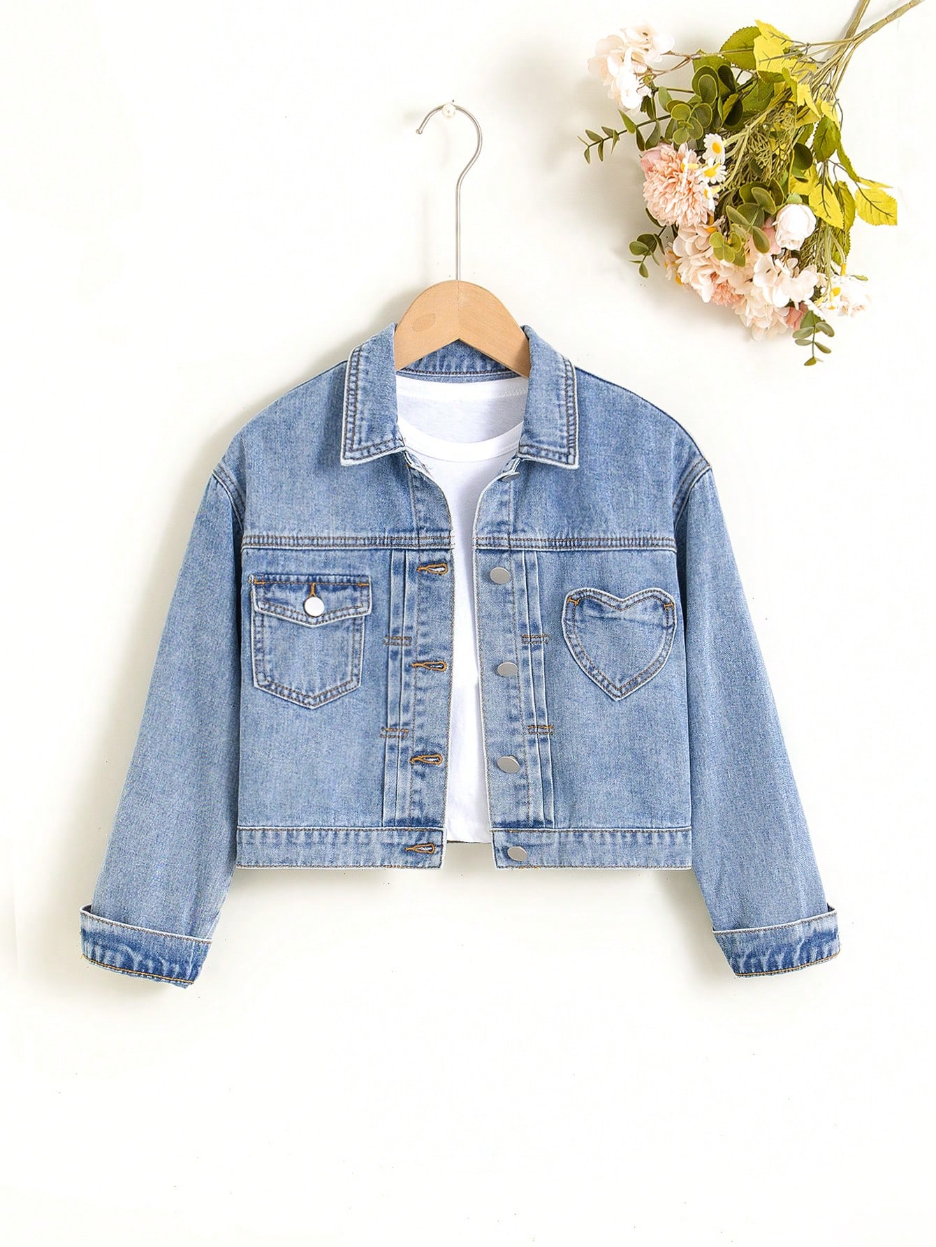 Tween Girls Denim Jackets & Coats