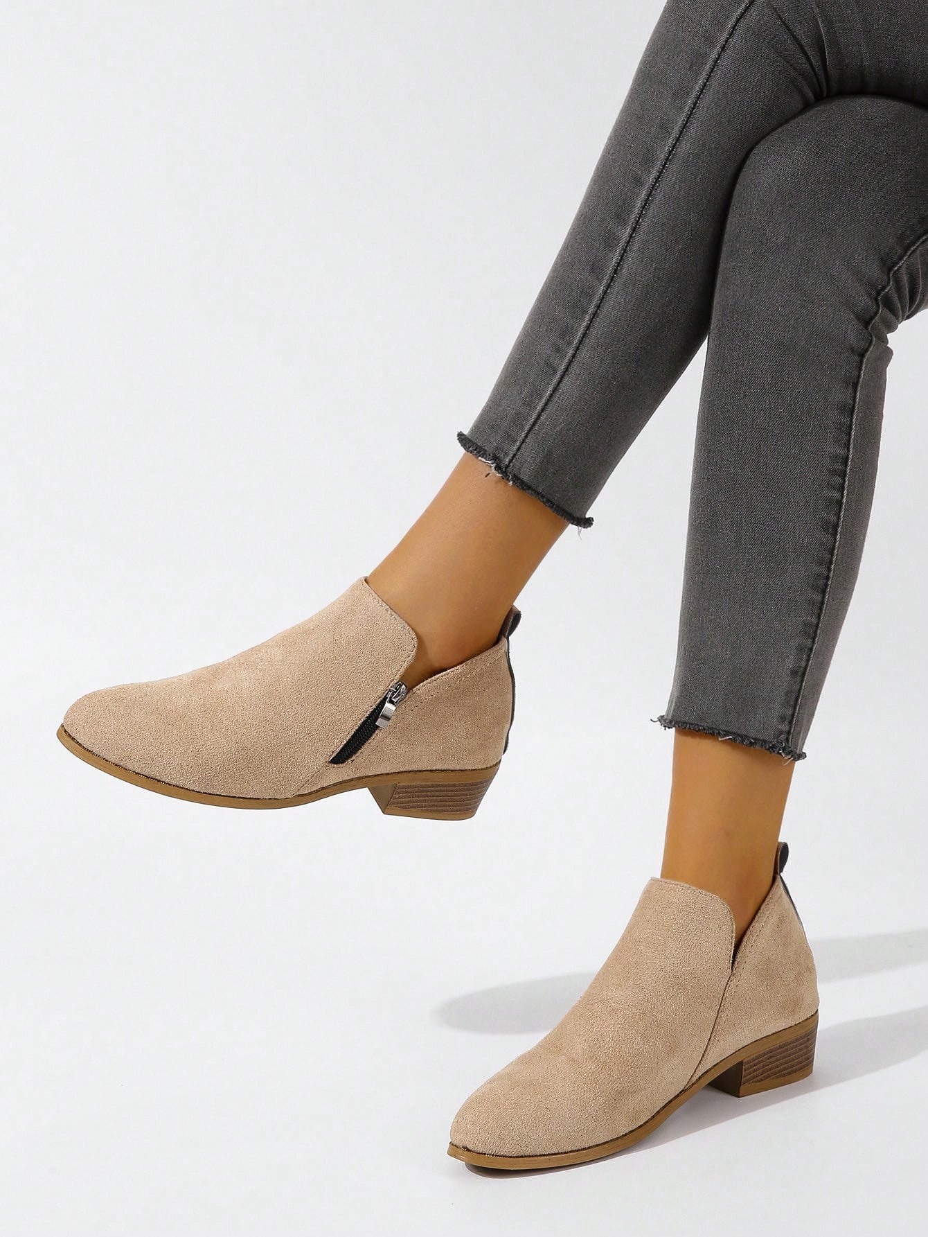 In Khaki Women Ankle Boots & Booties