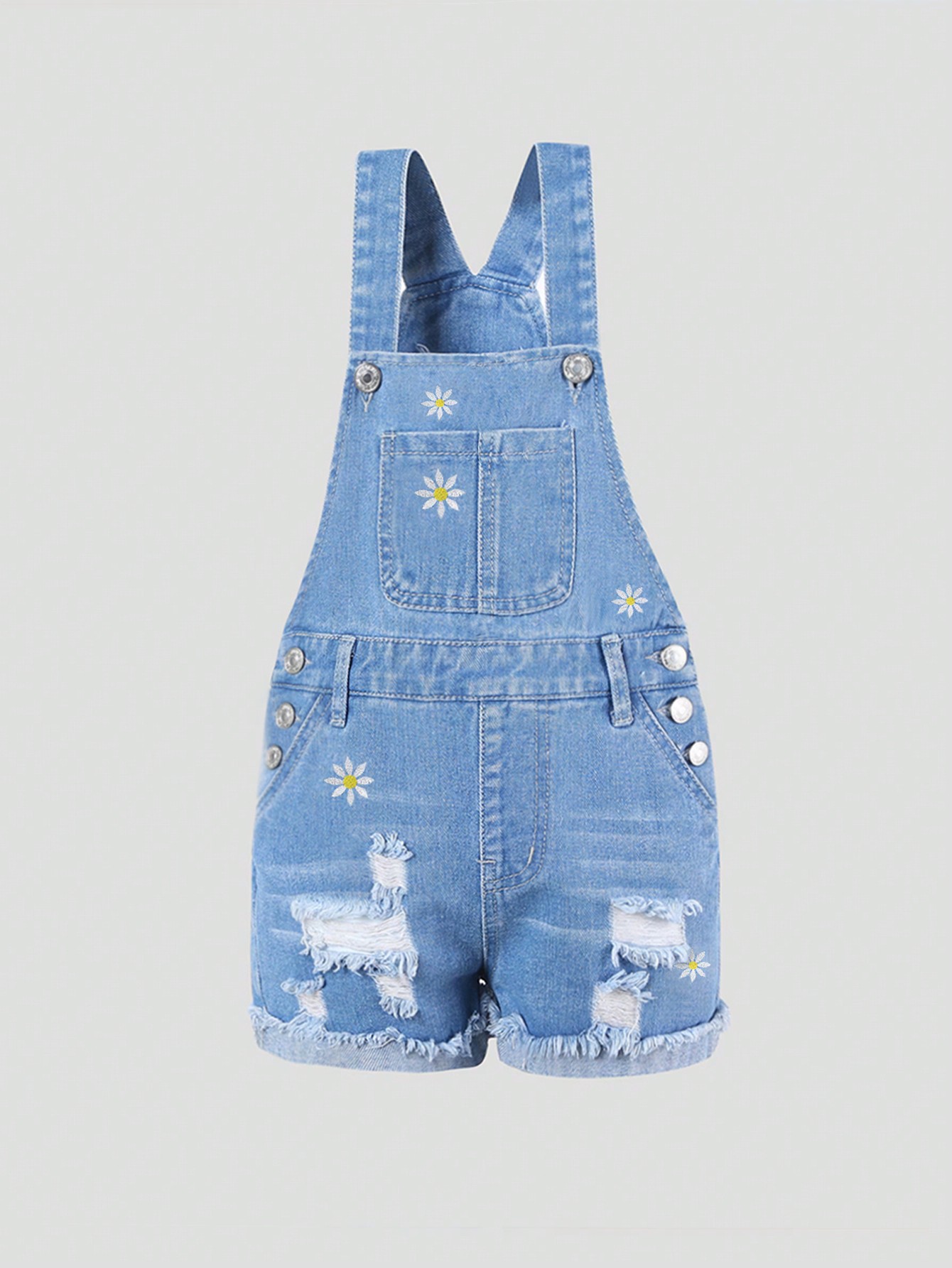 Tween Girls Denim Overalls & Jumpsuits