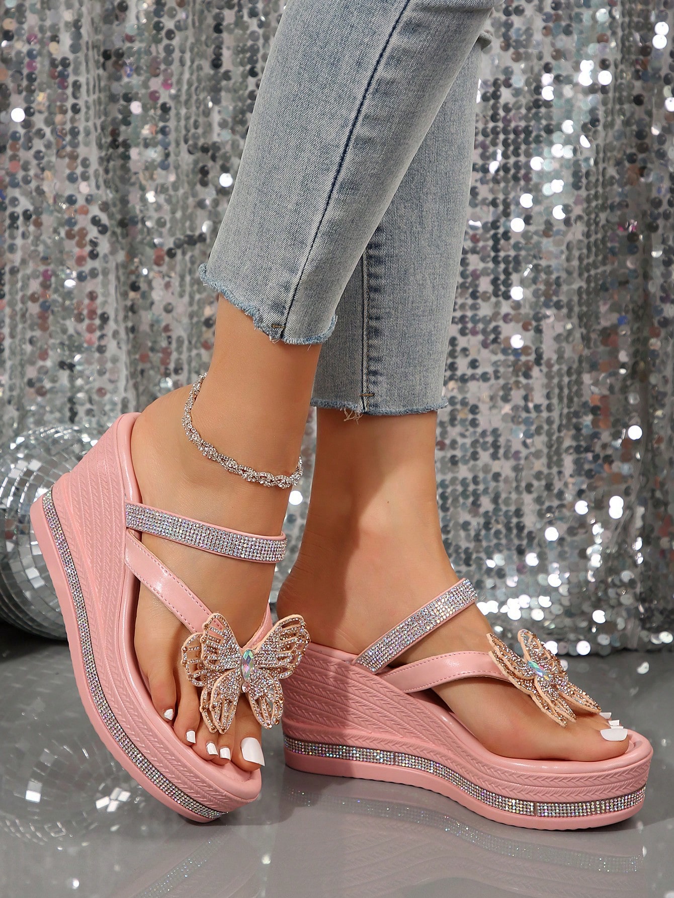 In Pink Women Platforms & Wedge Sandals