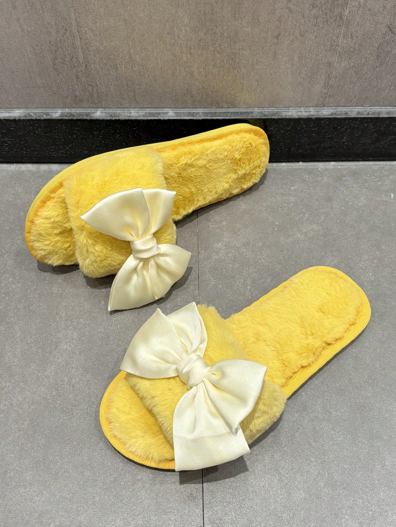 In Yellow Women Home Slippers